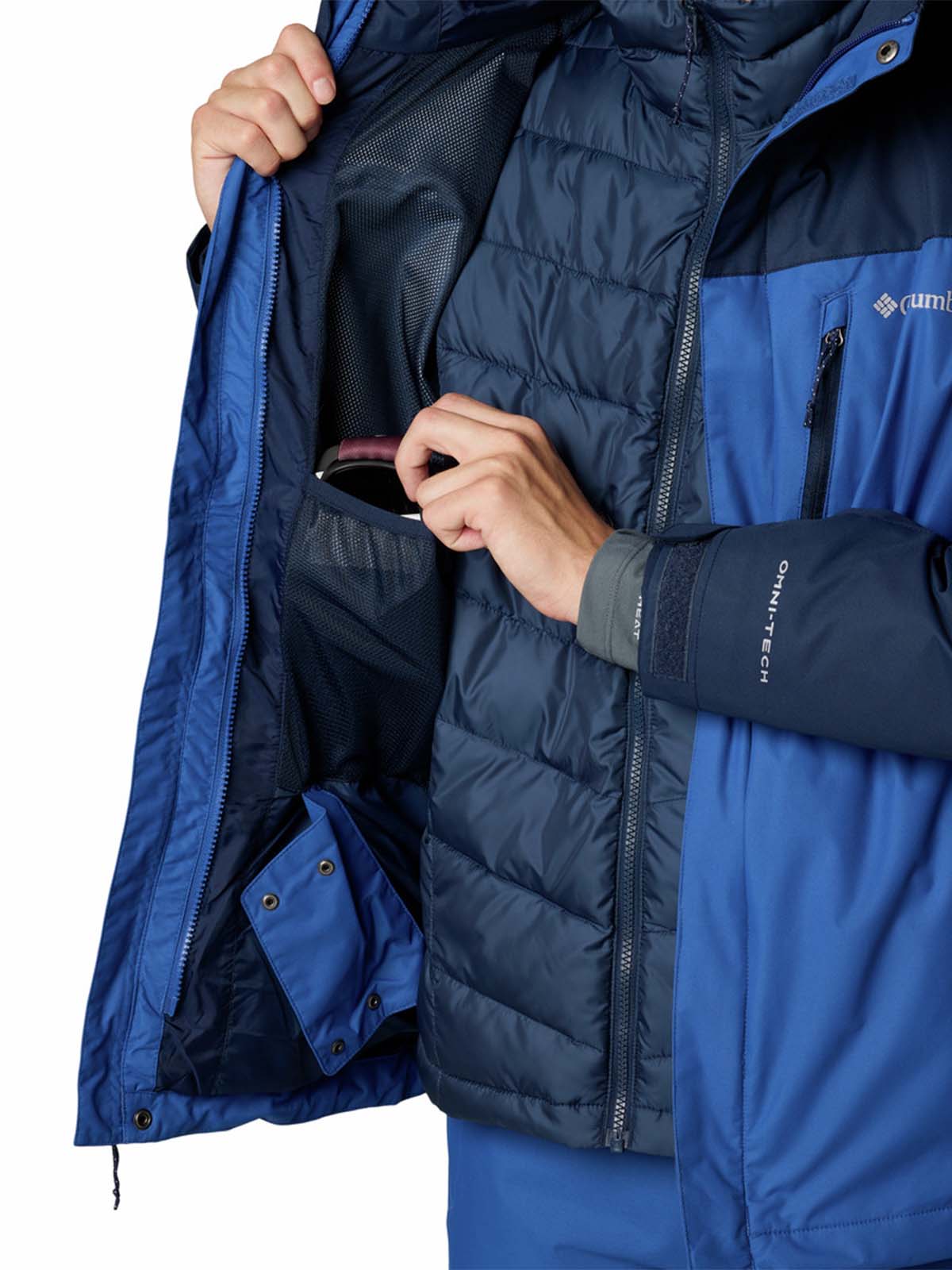Parka Hombre Whirlibird V Ski Azul Columbia