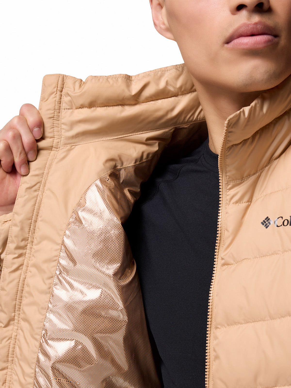 Parka Hombre Whirlibird V Interchange Beige/Crudo Columbia