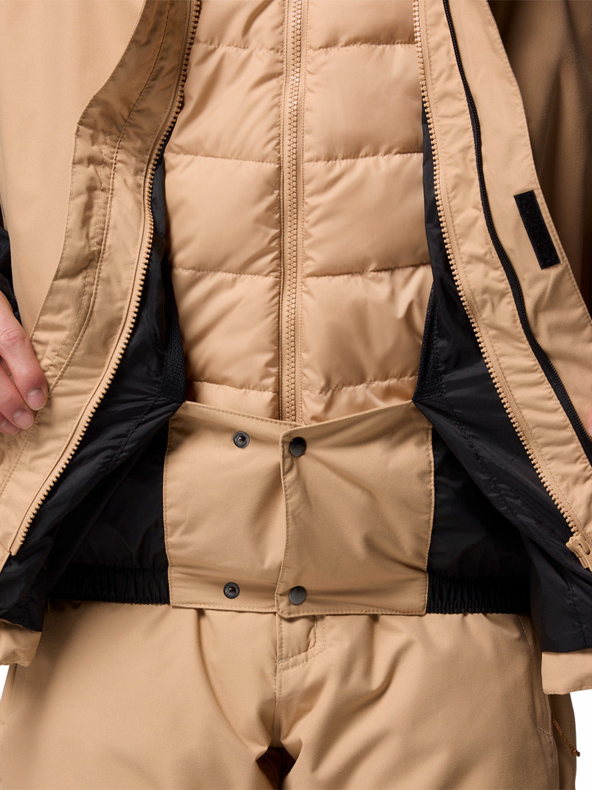 Parka Hombre Whirlibird V Interchange Beige/Crudo Columbia