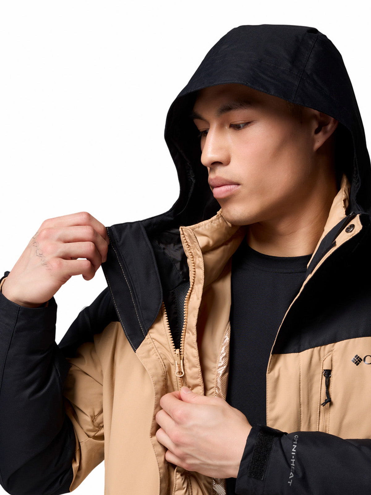 Parka Hombre Whirlibird V Interchange Beige/Crudo Columbia