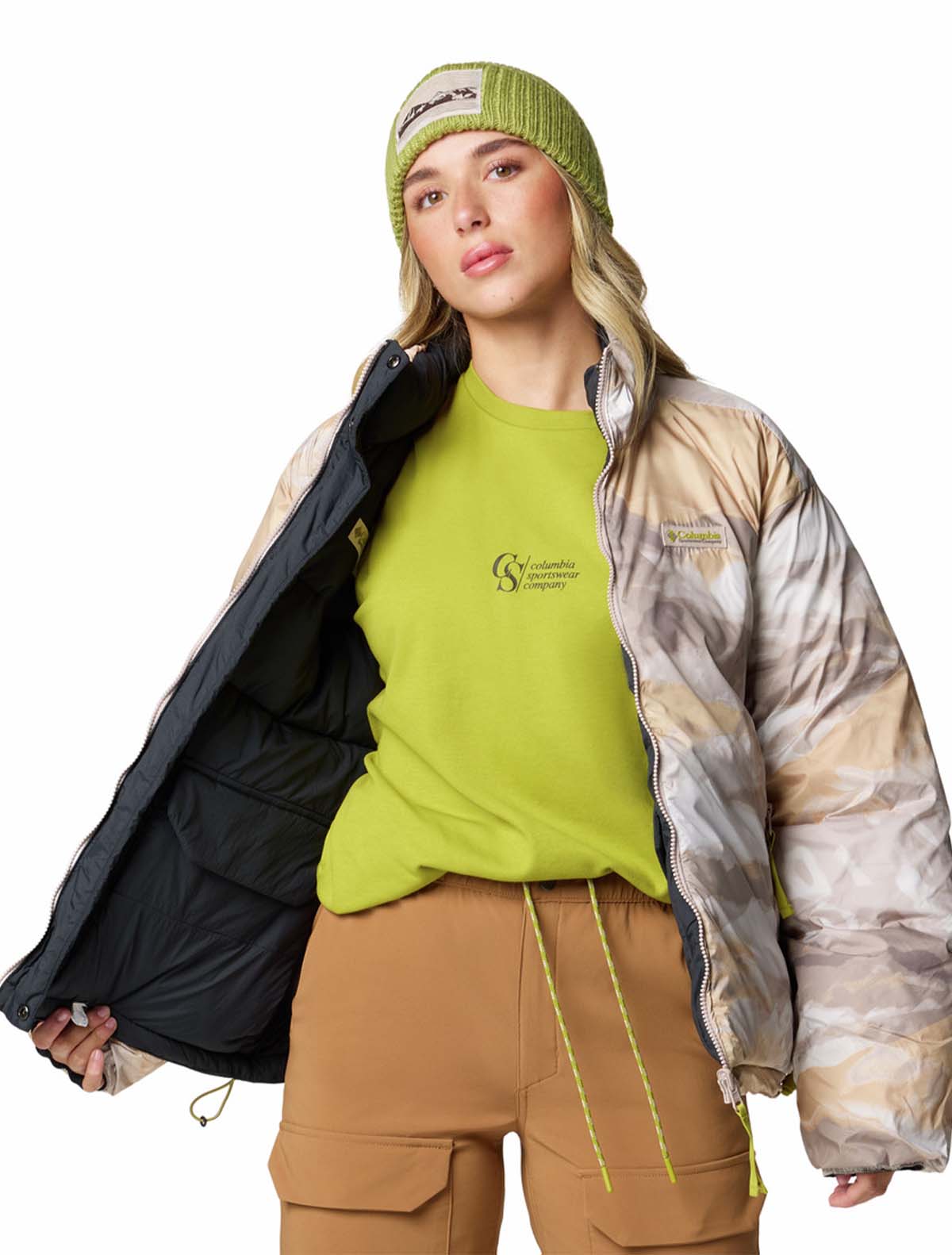 Parka Hombre Wallowa Reversible Negro Columbia