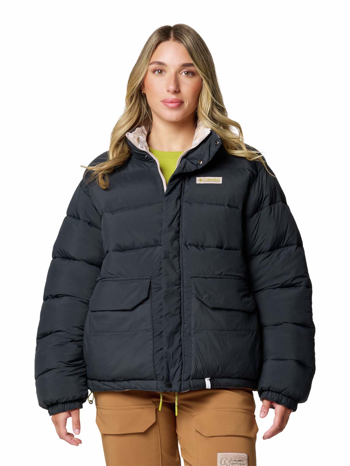 Parka Hombre Wallowa Reversible Negro Columbia