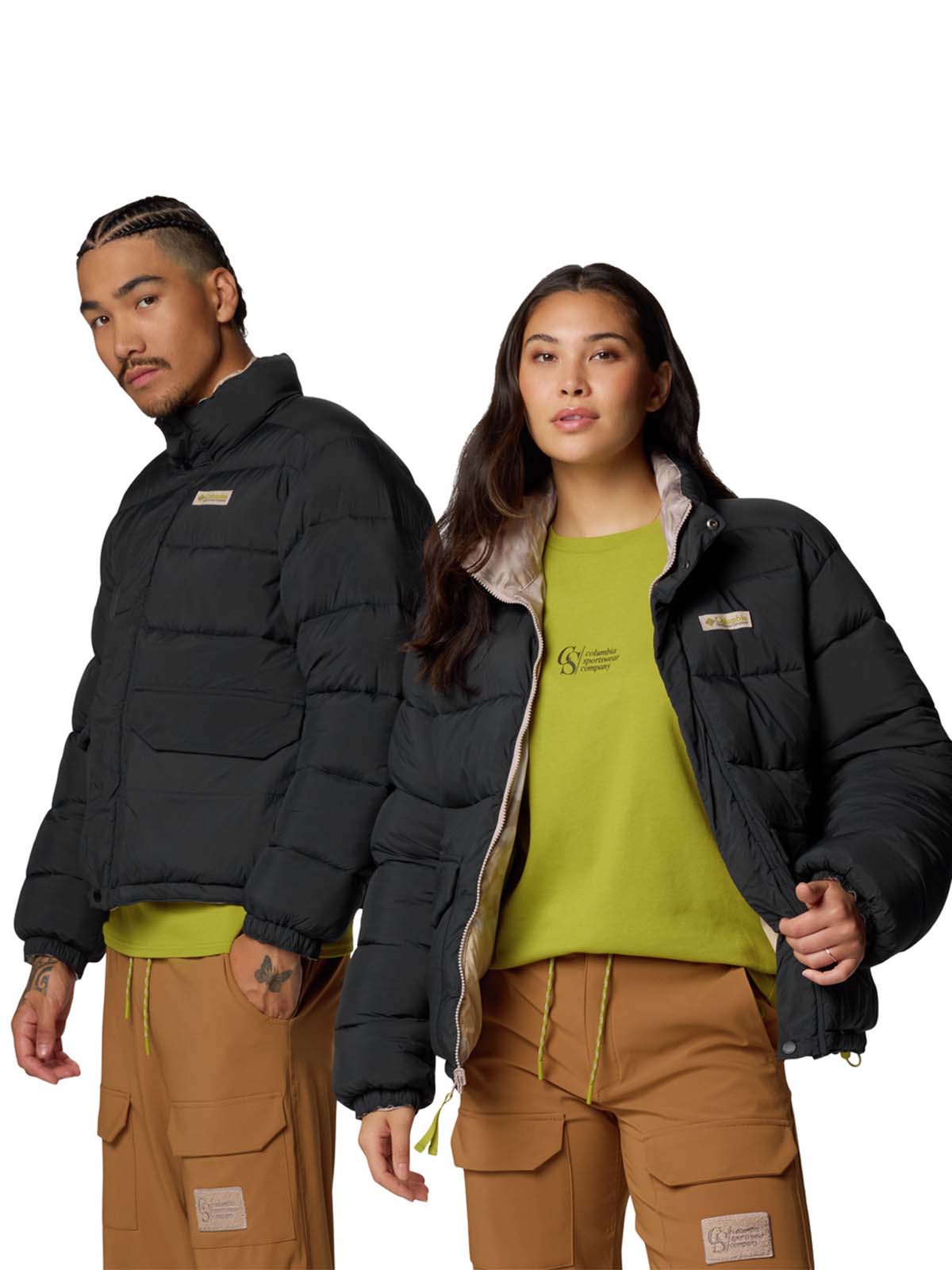 Parka Hombre Wallowa Reversible Negro Columbia