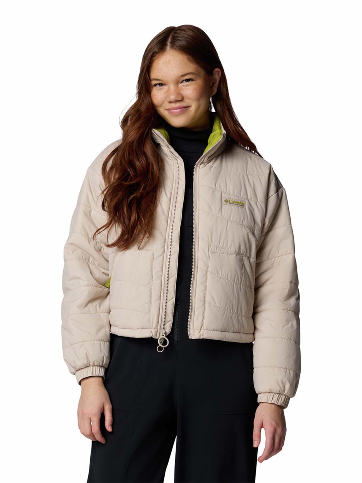 Parka Mujer Wallowa Cropp Gris Columbia