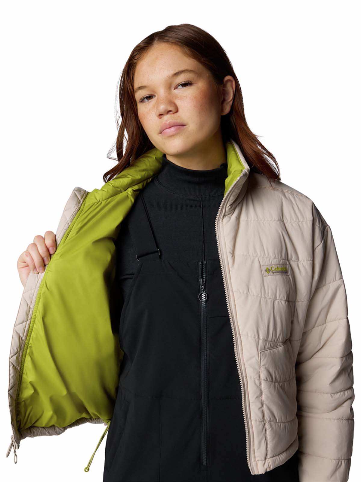 Parka Mujer Wallowa Cropp Gris Columbia