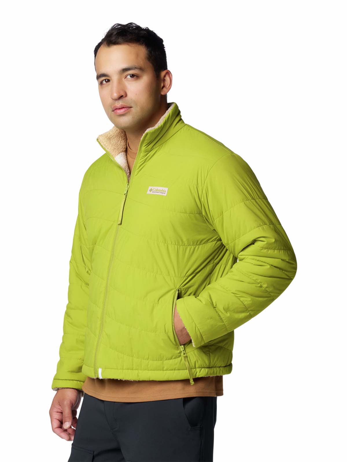 Polar Hombre Wallowa Reversible Verde Columbia