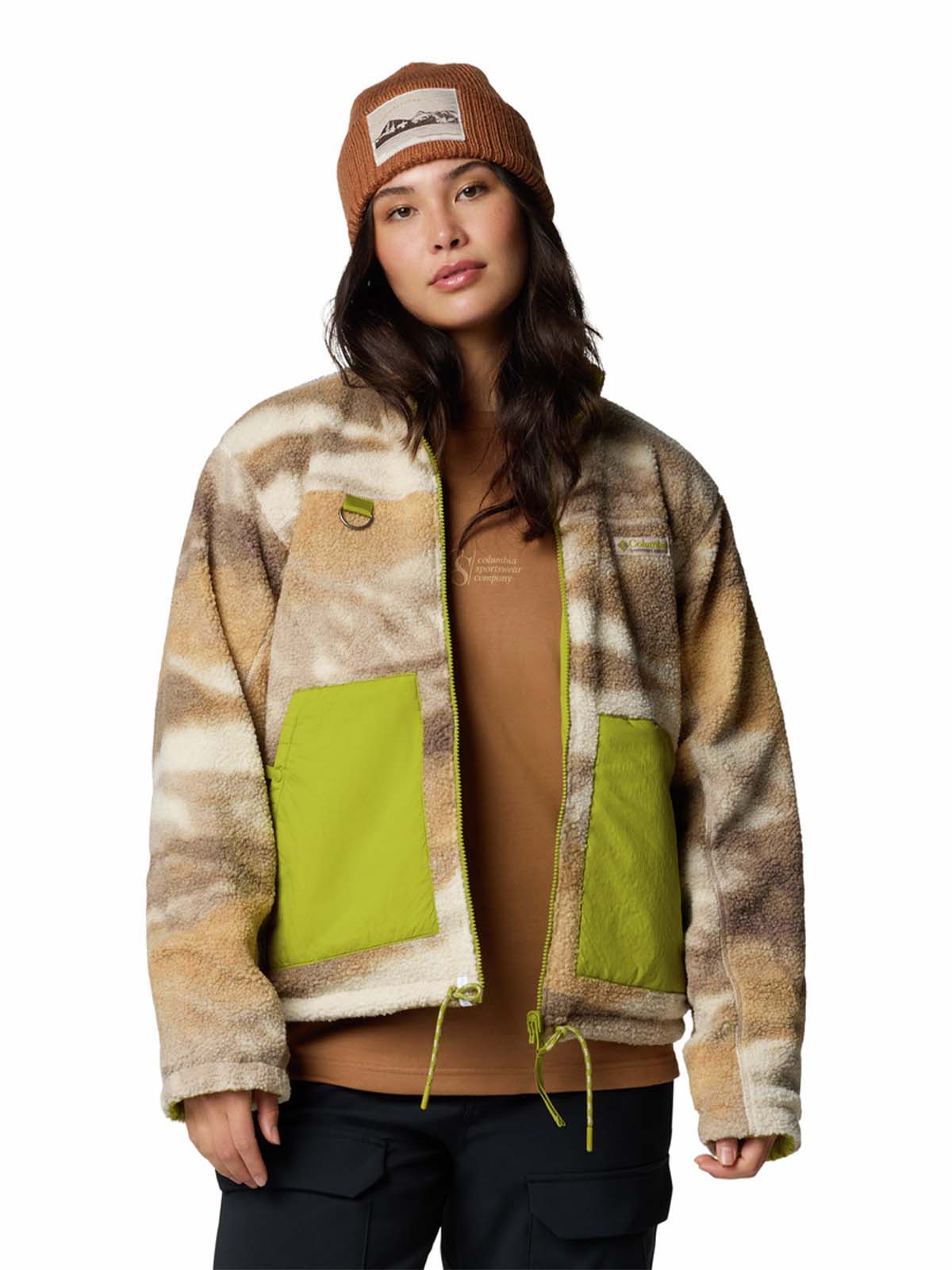 Polar Hombre Wallowa Reversible Verde Columbia