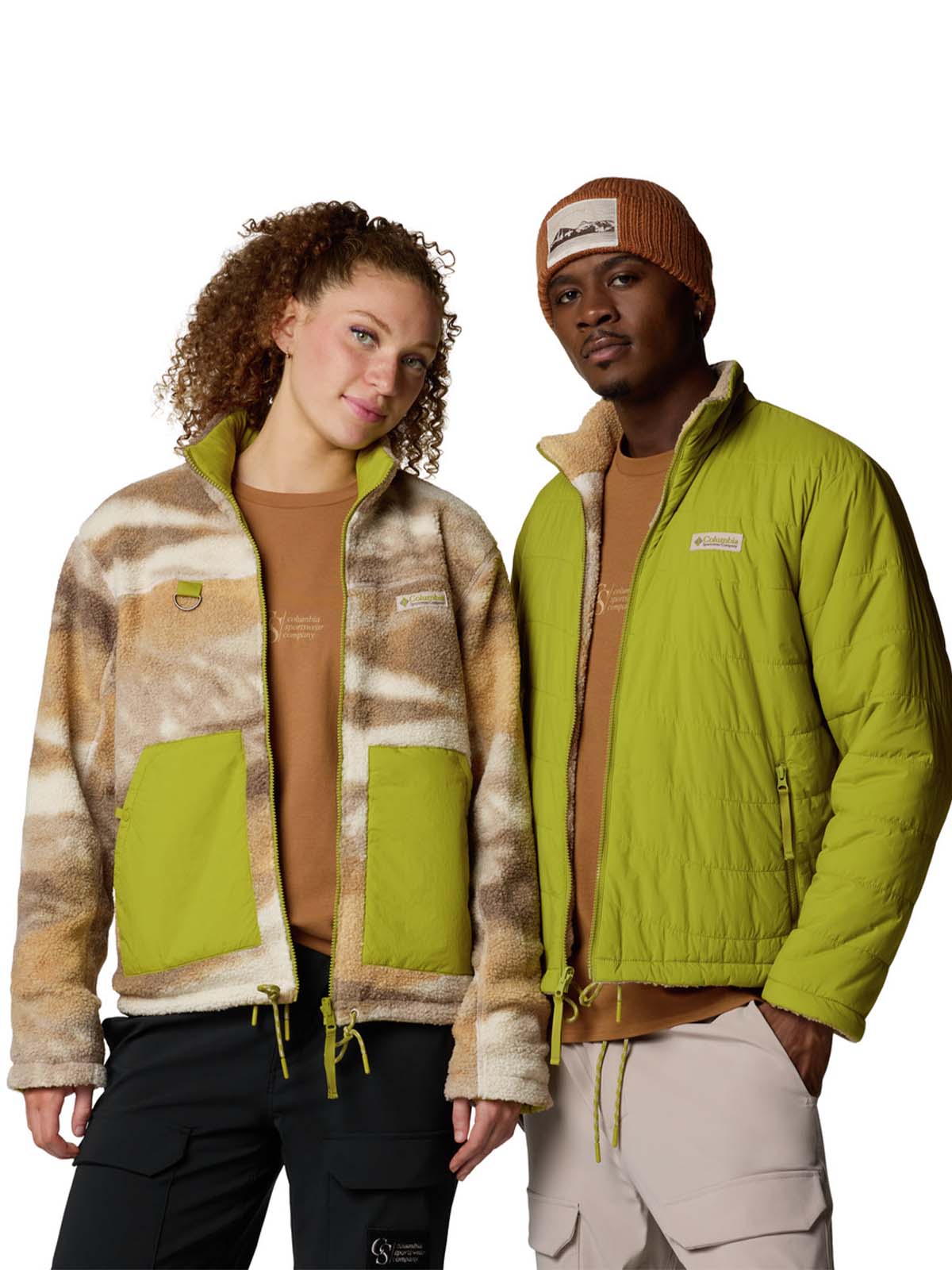 Polar Hombre Wallowa Reversible Verde Columbia