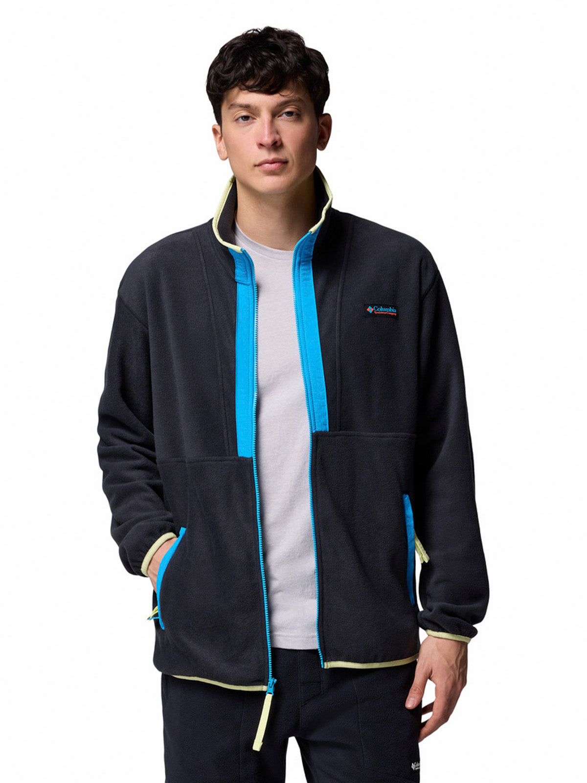 Polar Hombre Backbowl Ii Full Zip Negro Columbia