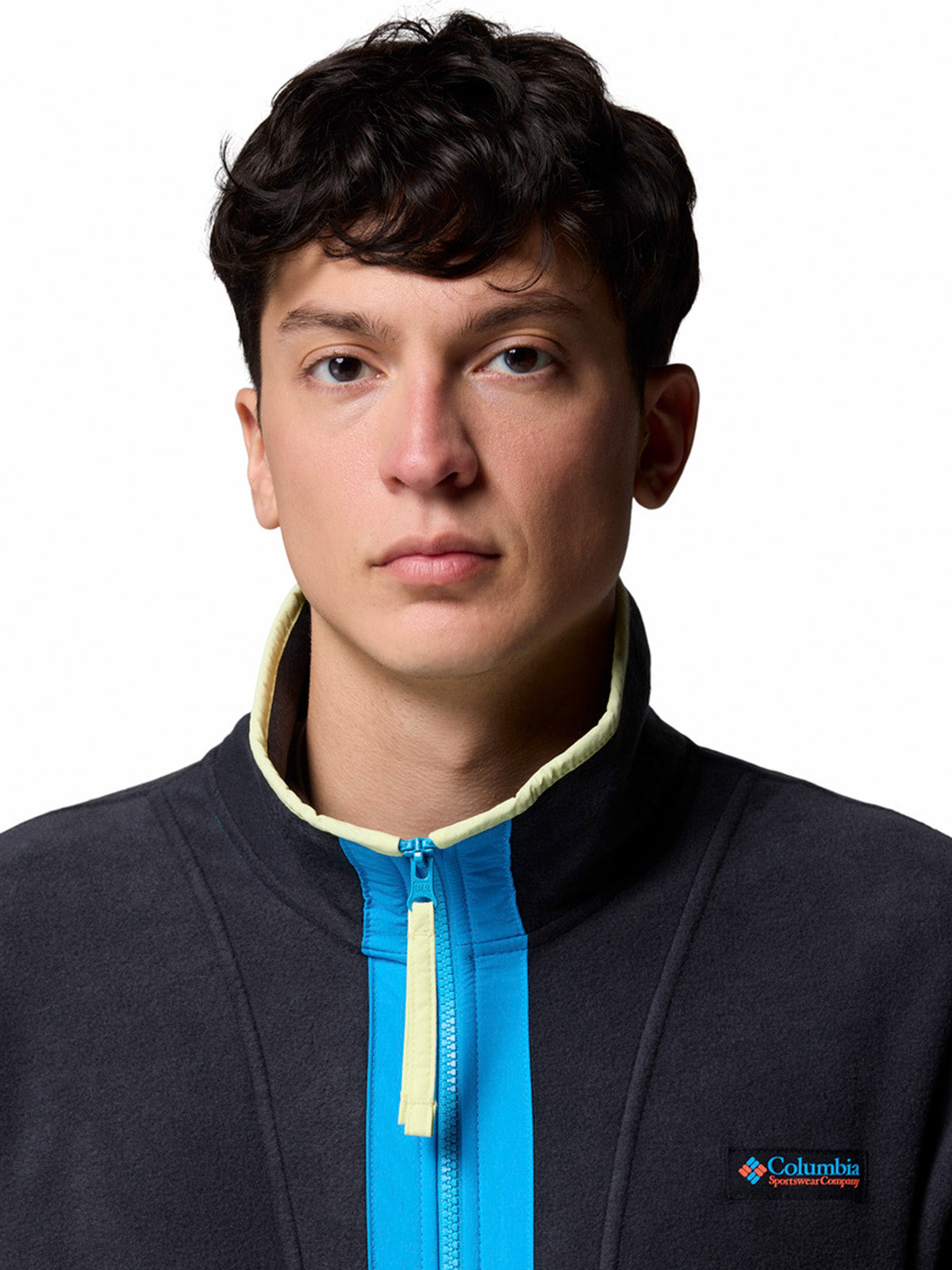 Polar Hombre Backbowl Ii Full Zip Negro Columbia