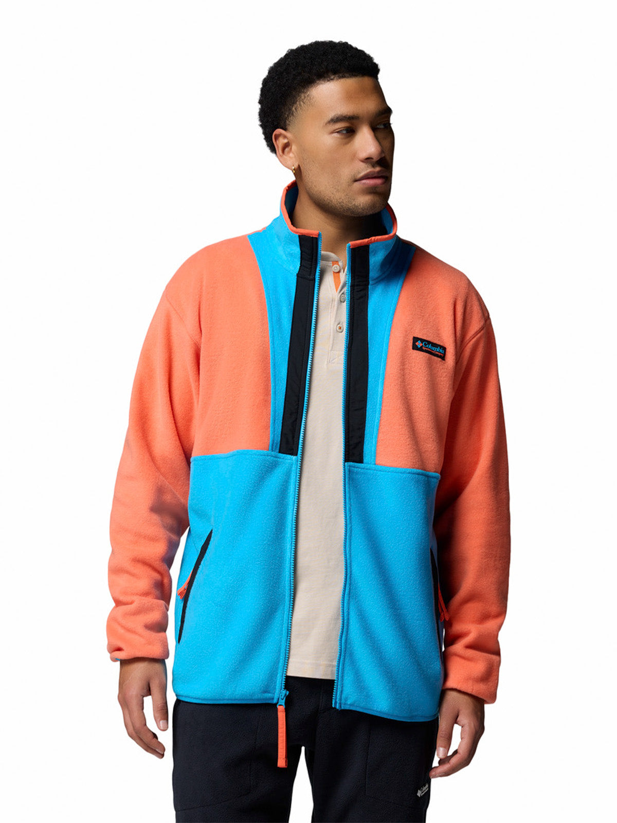 Polar Hombre Backbowl Ii Full Zip Naranjo Columbia