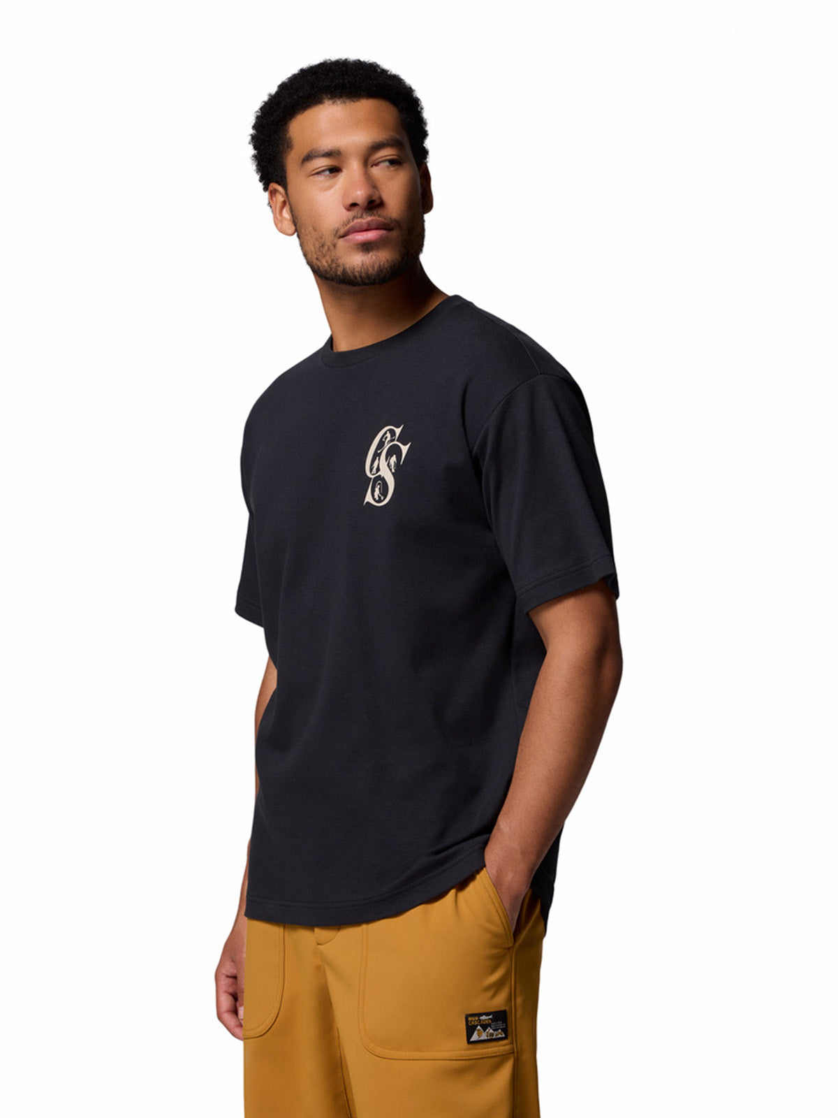 Polera Manga Corta Hombre Heritage Graphic Tee Negro Columbia