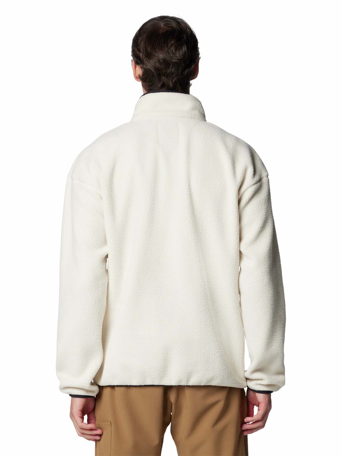 Polar Hombre Helvetia Snap Fleece Blanco Columbia