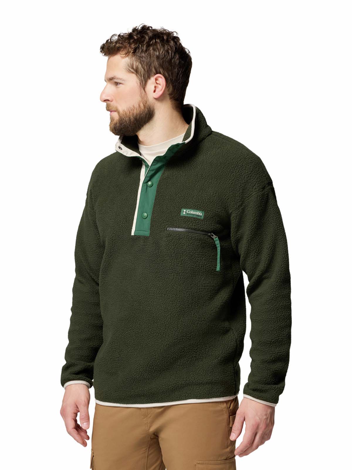 Polar Hombre Helvetia Half Snap Negro Columbia