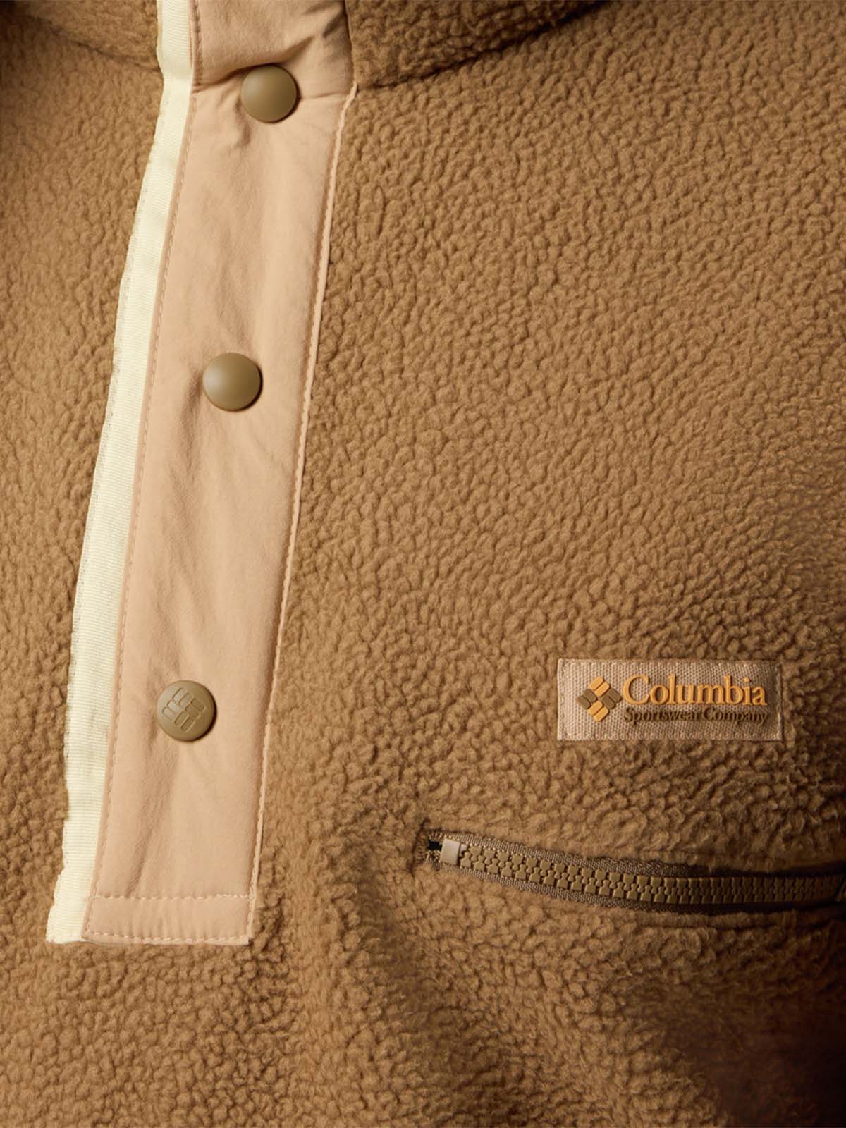 Polar Hombre Helvetia Half Snap Café Columbia