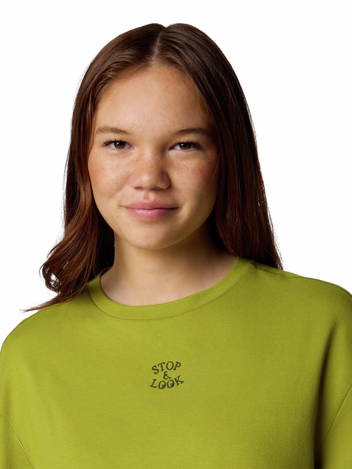 Polera Manga Corta Mujer Wallowa Verde Columbia