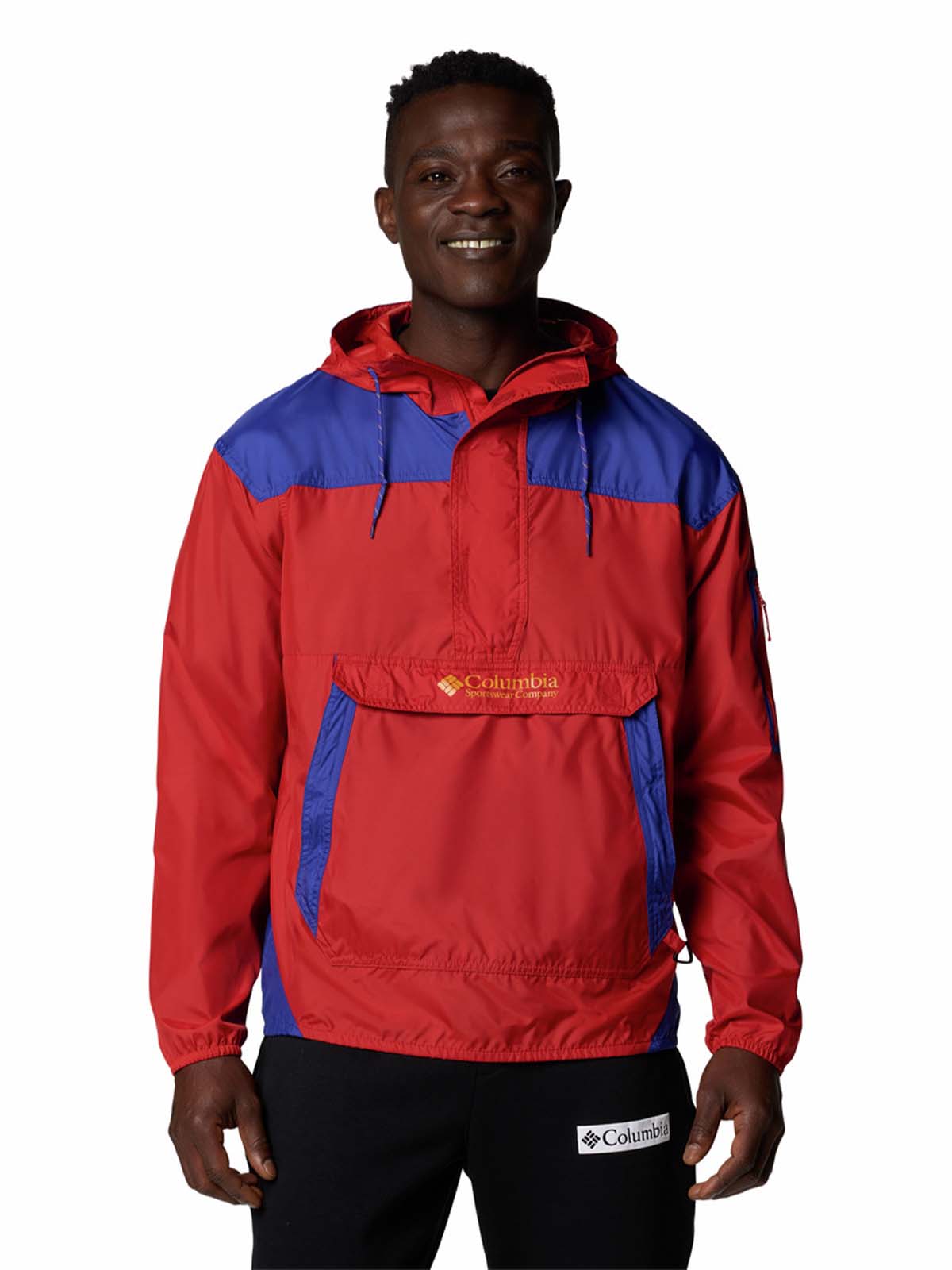 Cortaviento Hombre Challenger Rojo Columbia