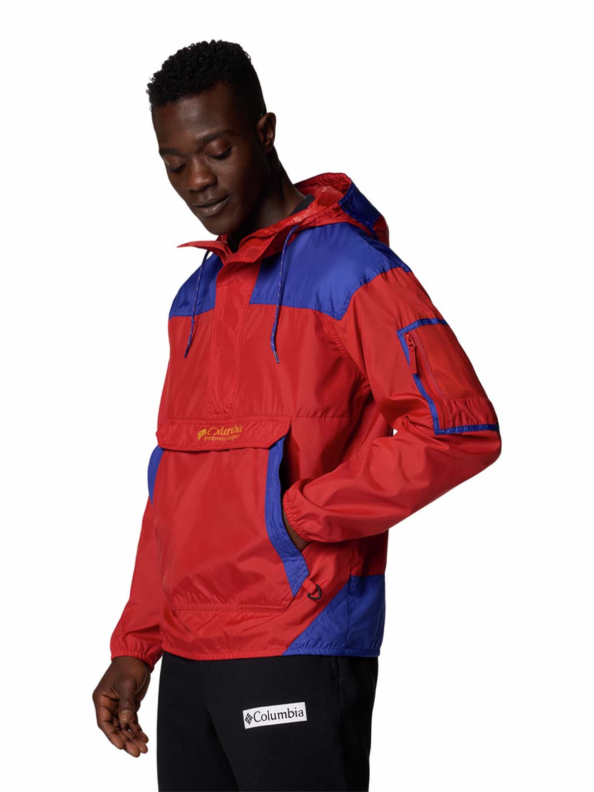 Cortaviento Hombre Challenger Rojo Columbia