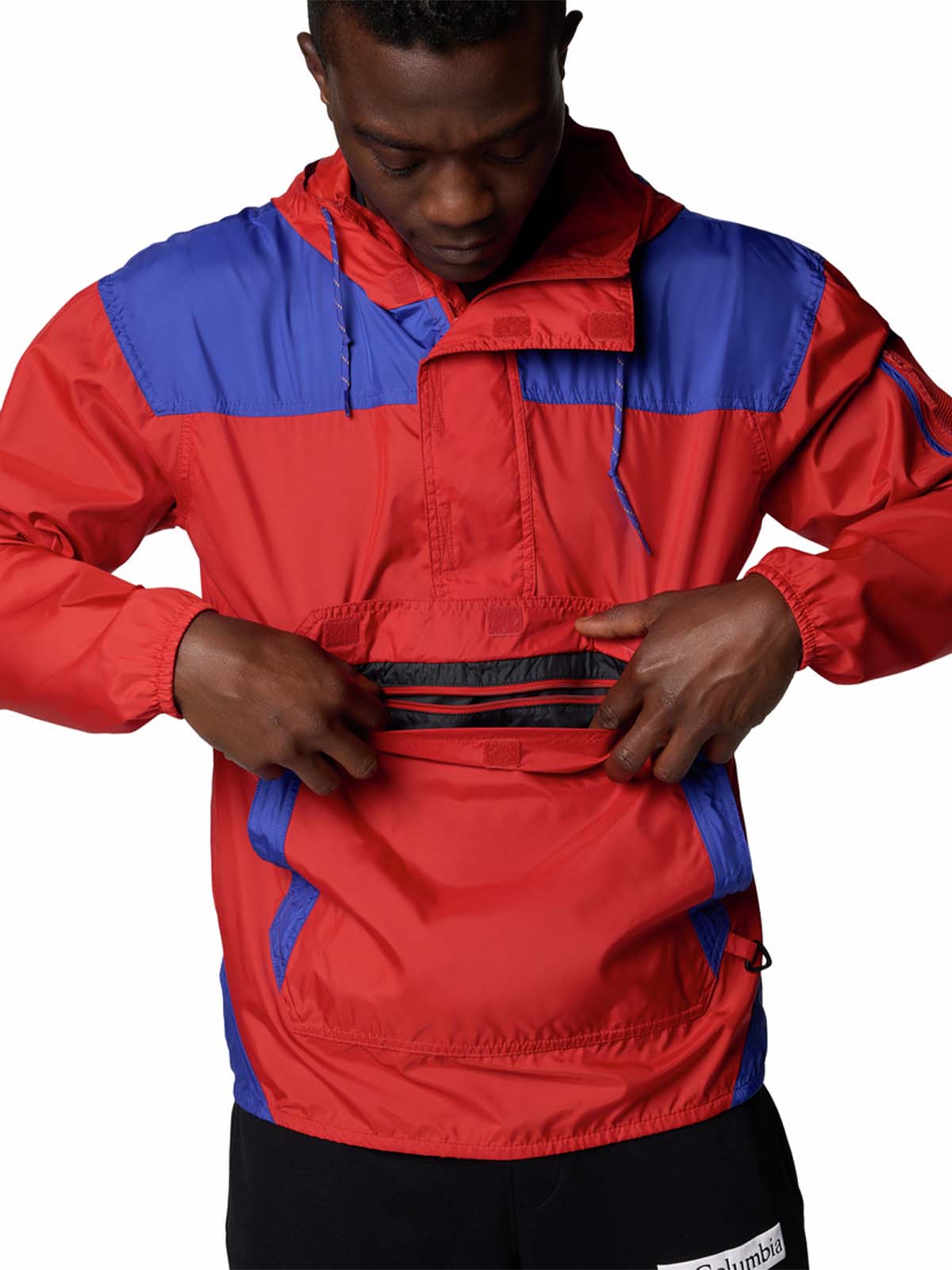 Cortaviento Hombre Challenger Rojo Columbia