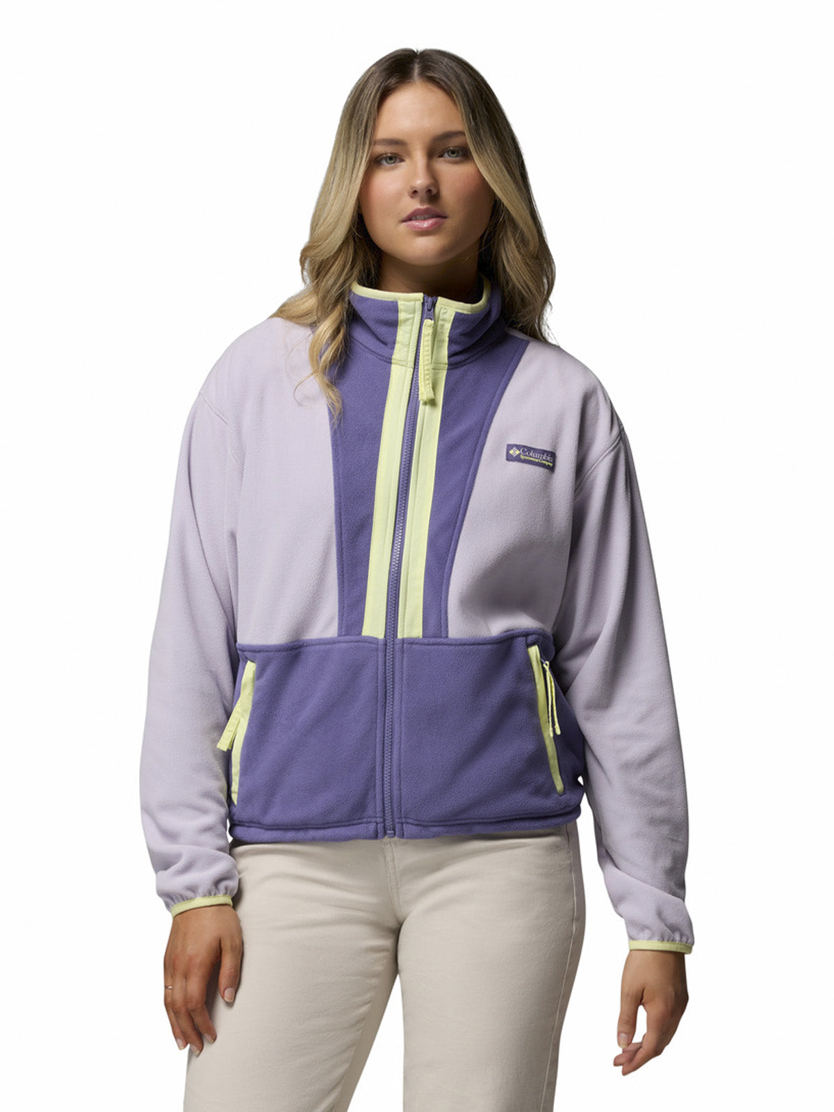 Polar Mujer Backbowl II Full Zip Morado Columbia