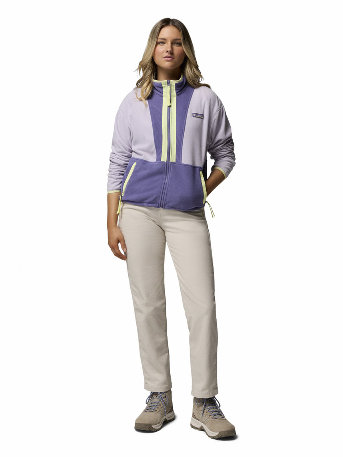 Polar Mujer Backbowl II Full Zip Morado Columbia