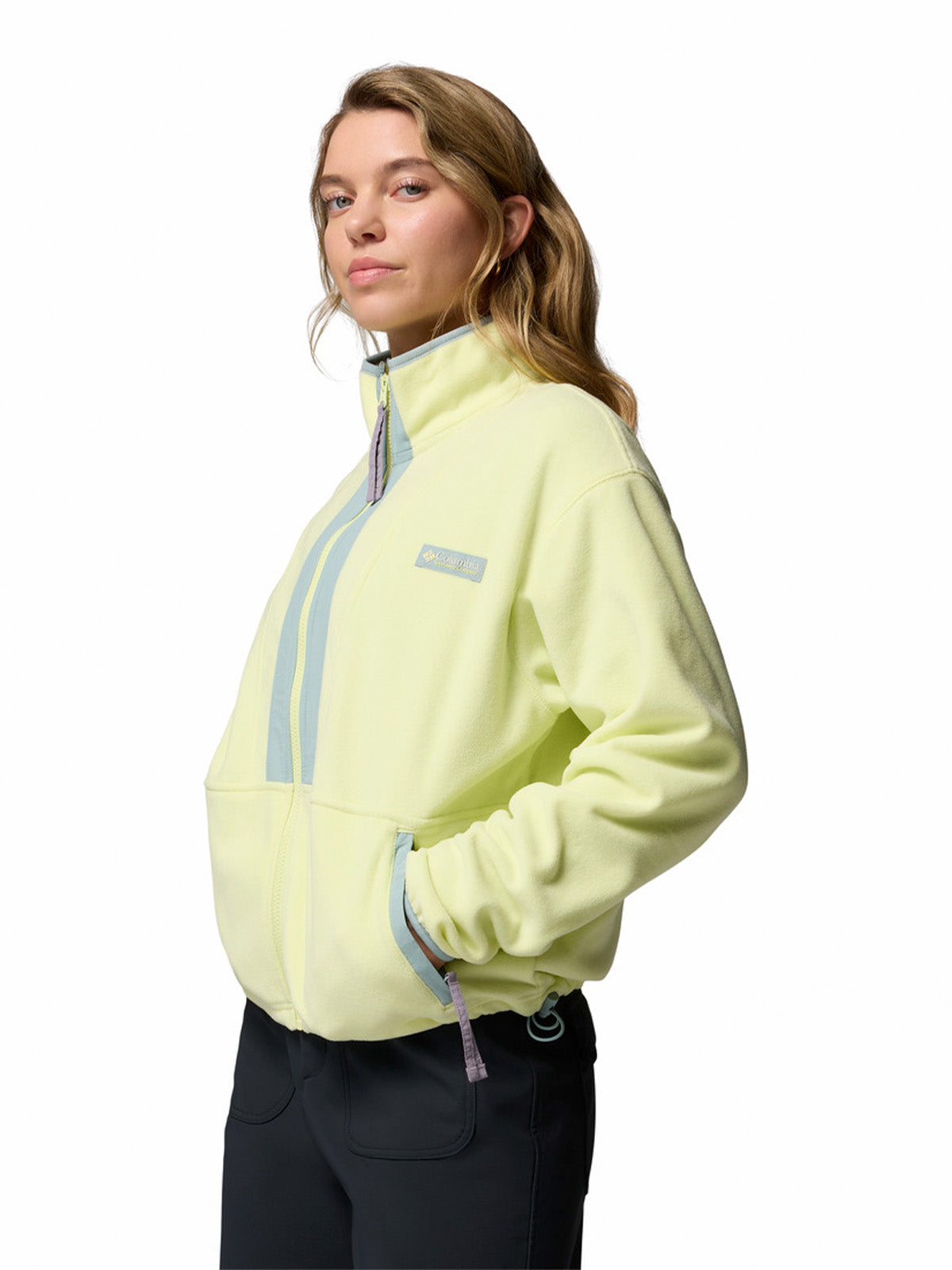Polar Mujer Backbowl II Full Zip Amarillo Citron Haze Columbia