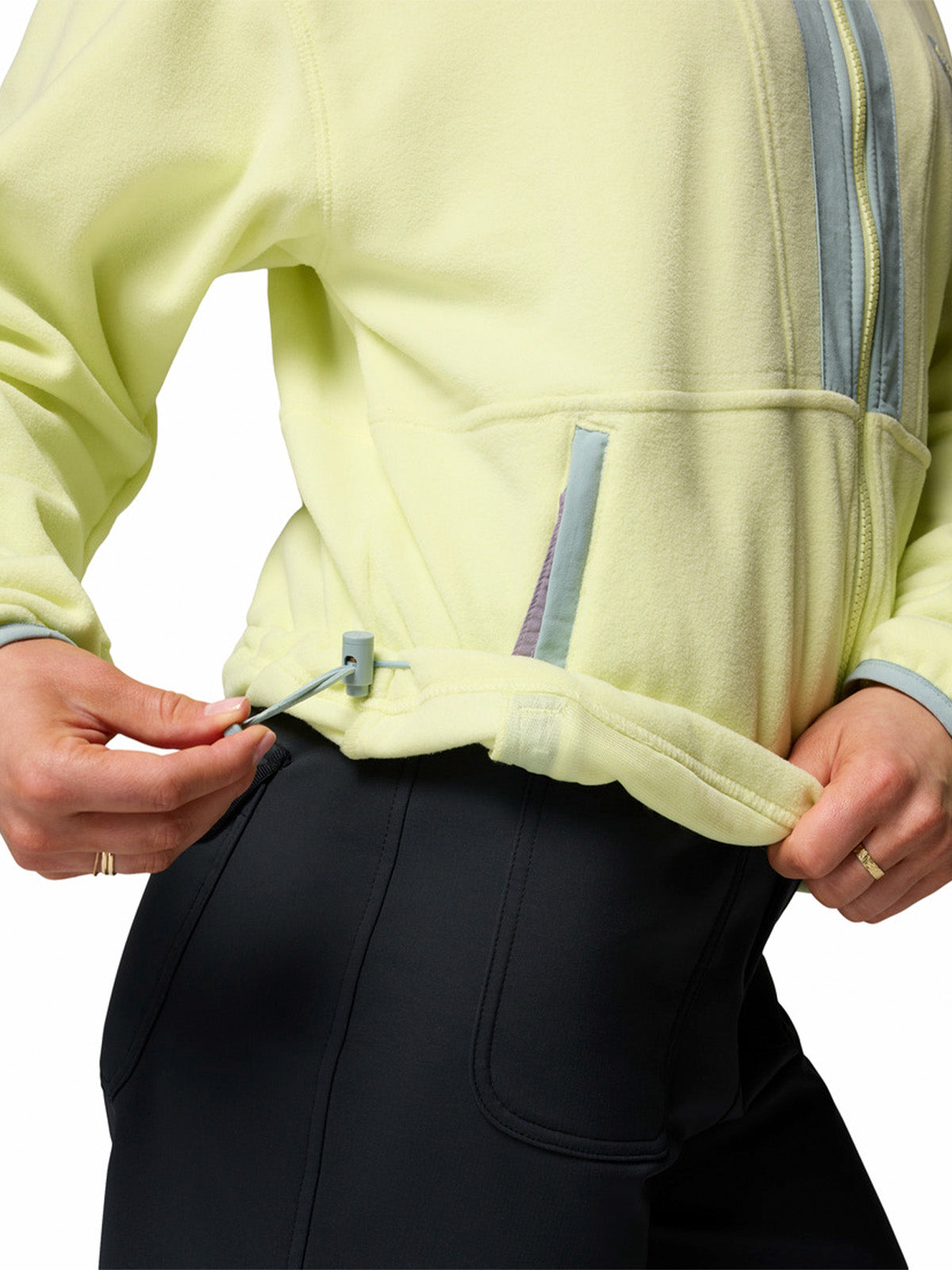 Polar Mujer Backbowl II Full Zip Amarillo Citron Haze Columbia