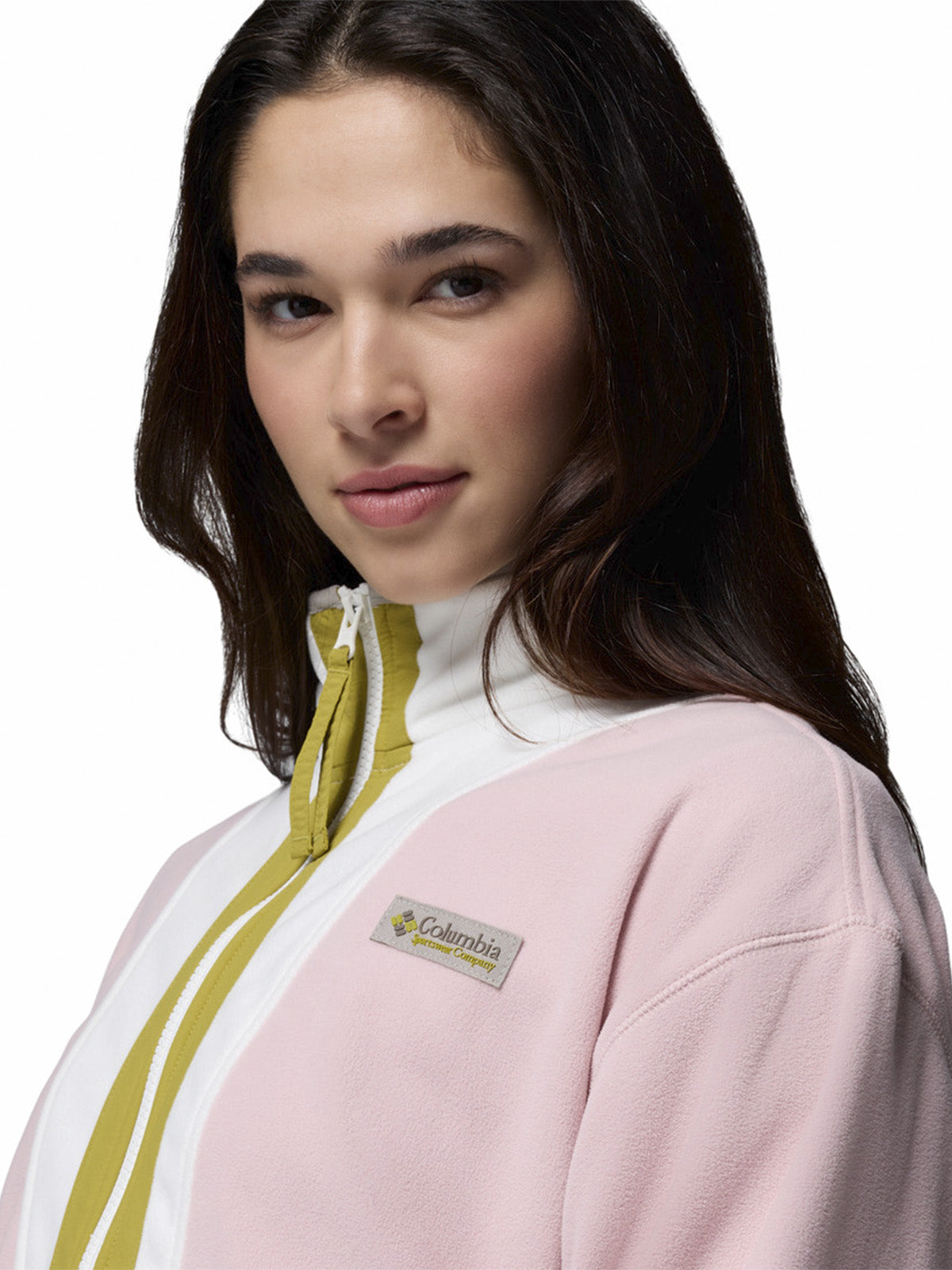 Polar Mujer Backbowl II Full Zip Rosado Columbia