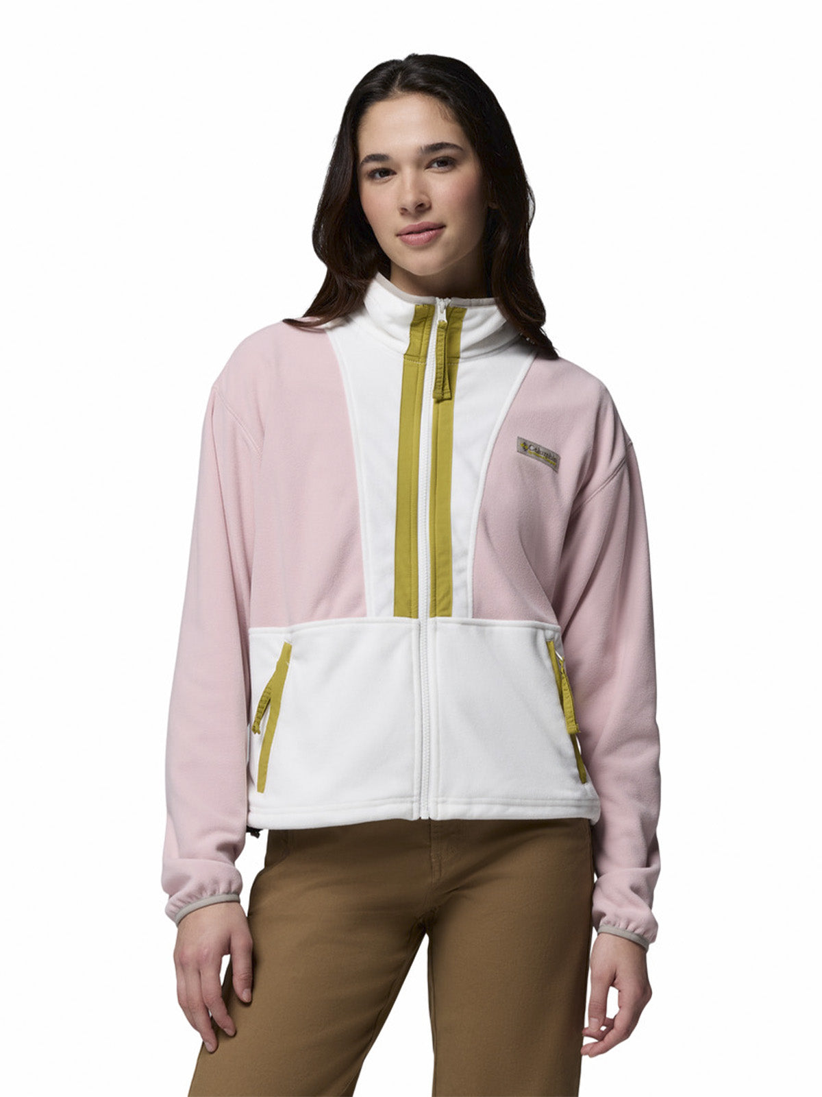 Polar Mujer Backbowl II Full Zip Rosado Columbia