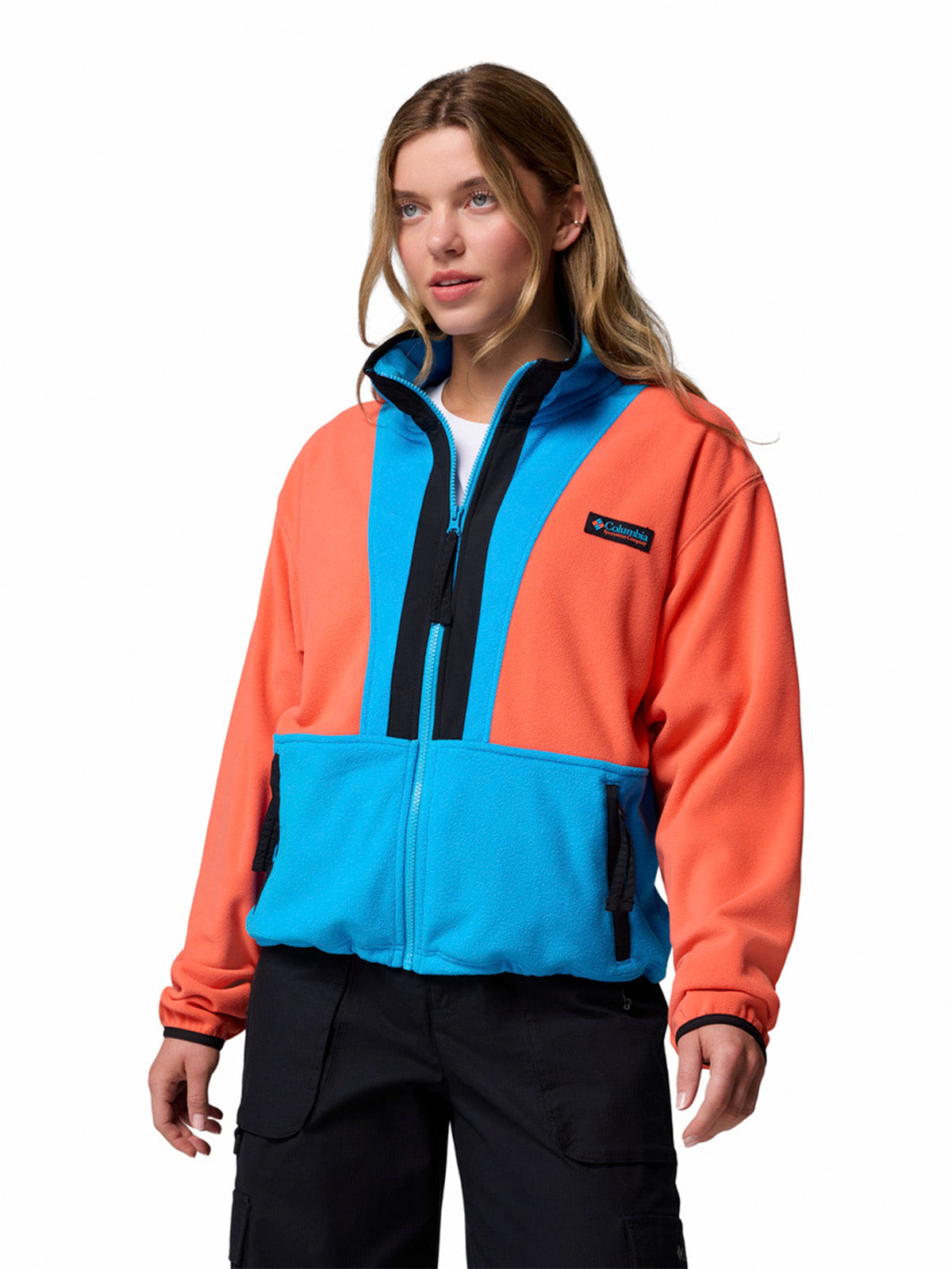Polar Mujer Backbowl II Full Zip Naranjo Columbia