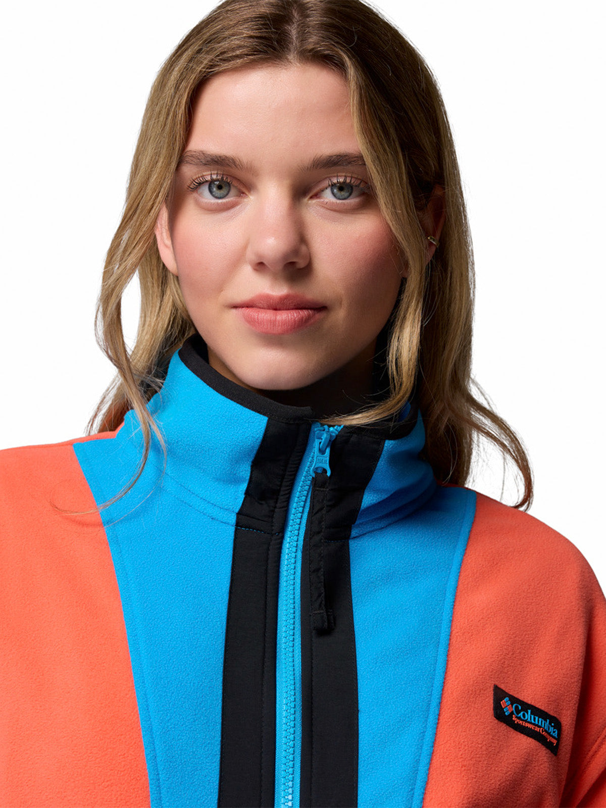Polar Mujer Backbowl II Full Zip Naranjo Columbia