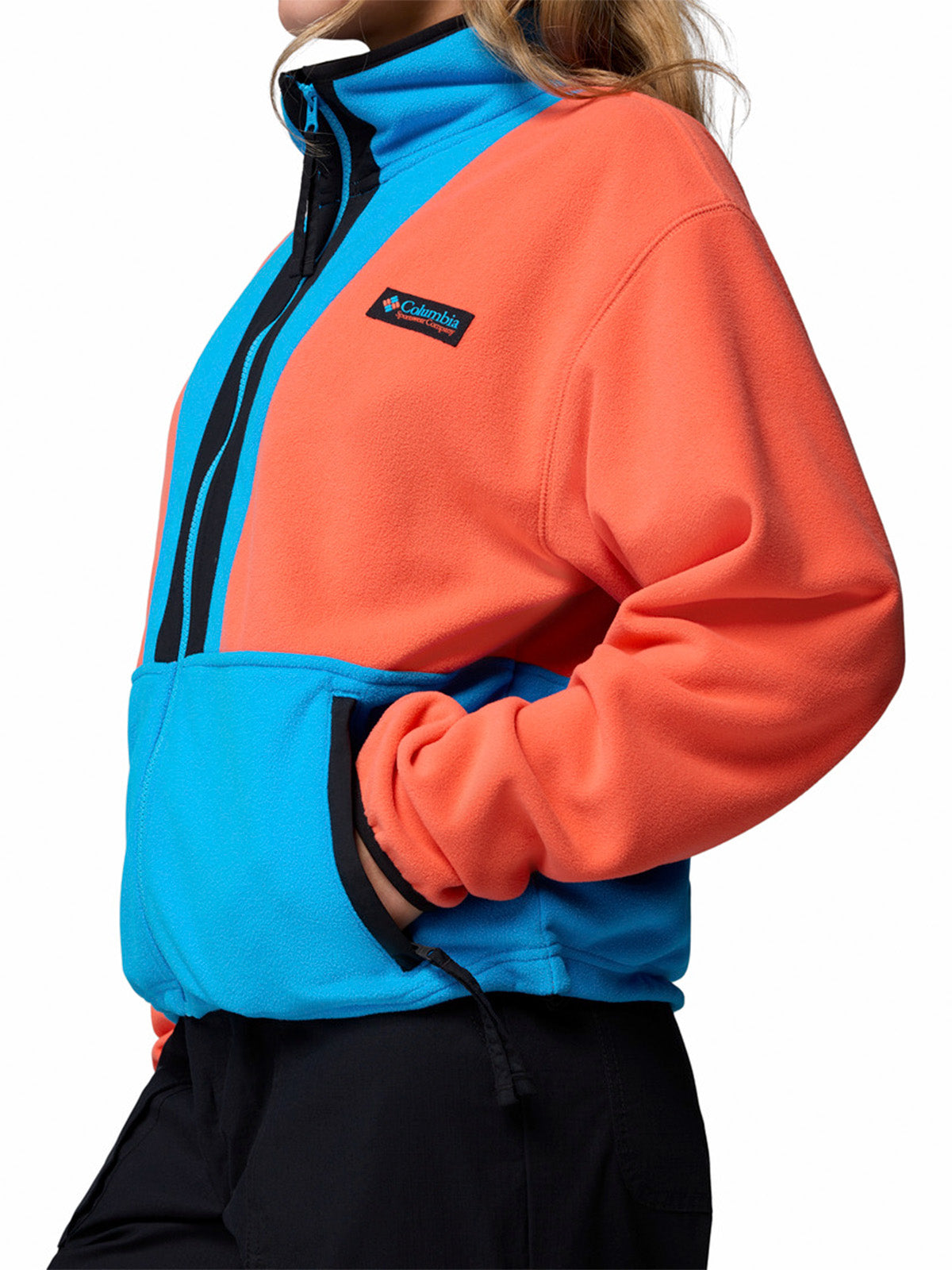 Polar Mujer Backbowl II Full Zip Naranjo Columbia