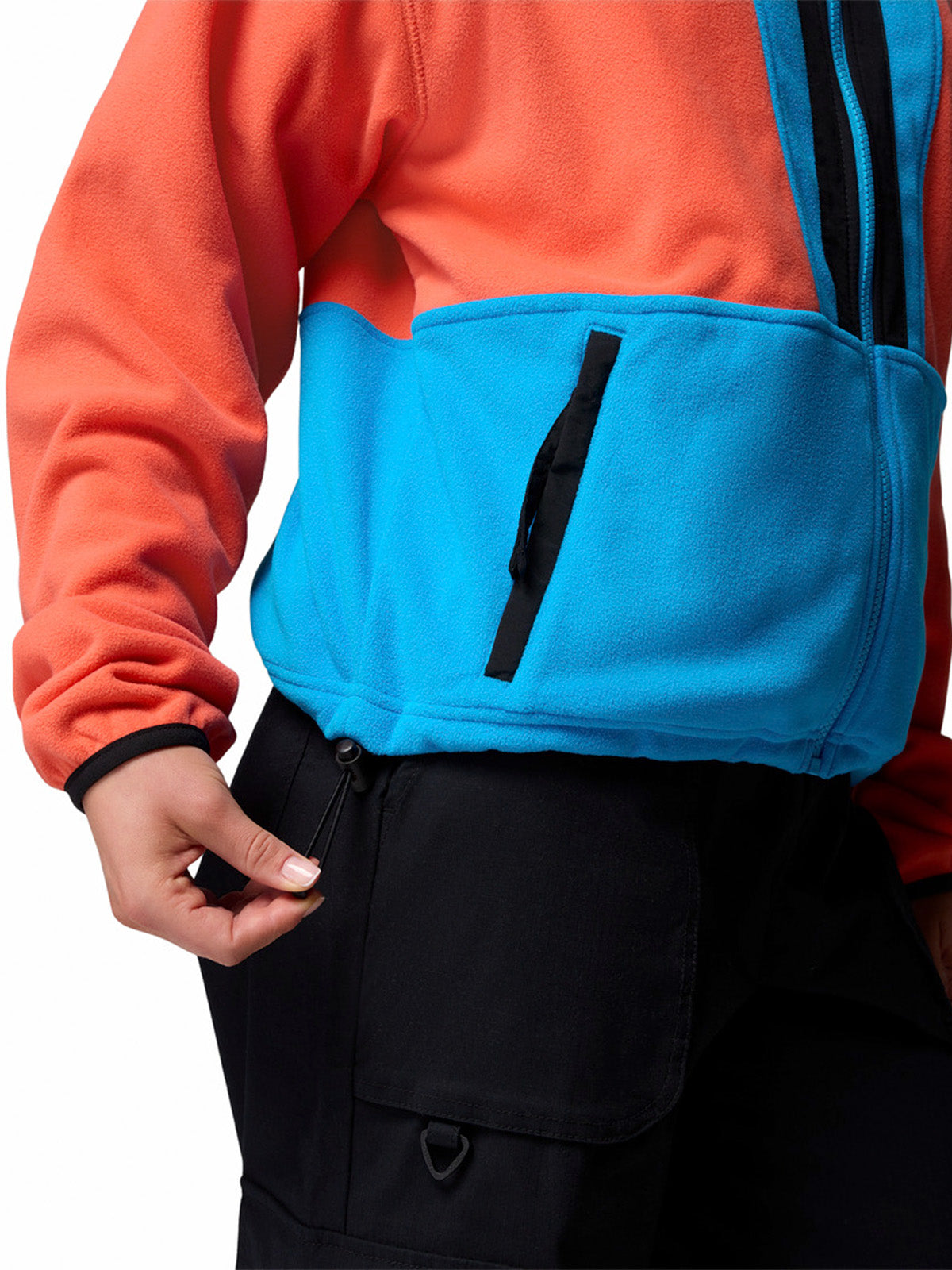 Polar Mujer Backbowl II Full Zip Naranjo Columbia