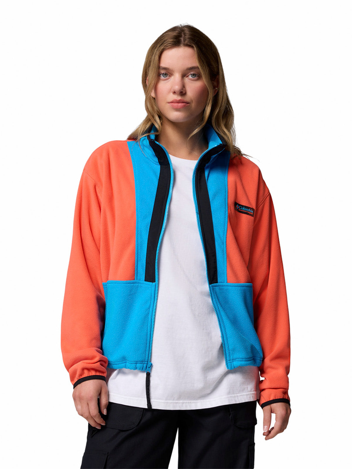 Polar Mujer Backbowl II Full Zip Naranjo Columbia