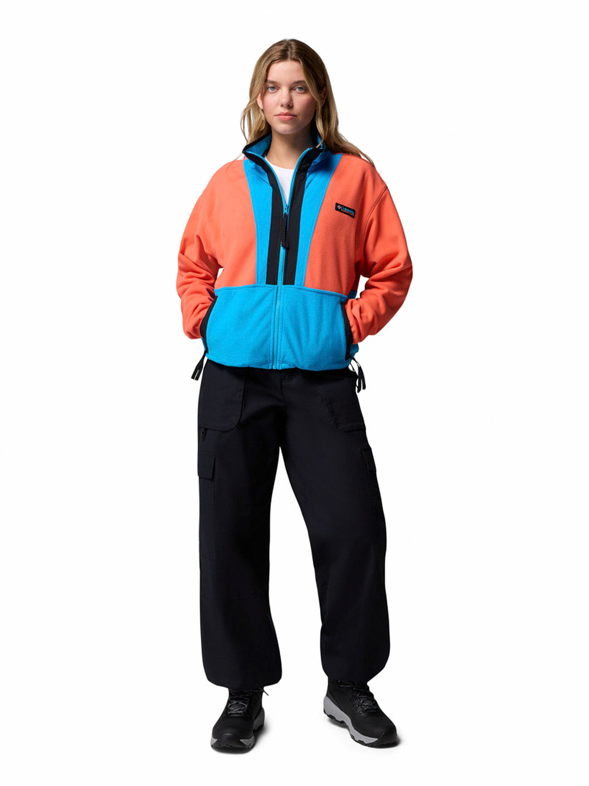 Polar Mujer Backbowl II Full Zip Naranjo Columbia