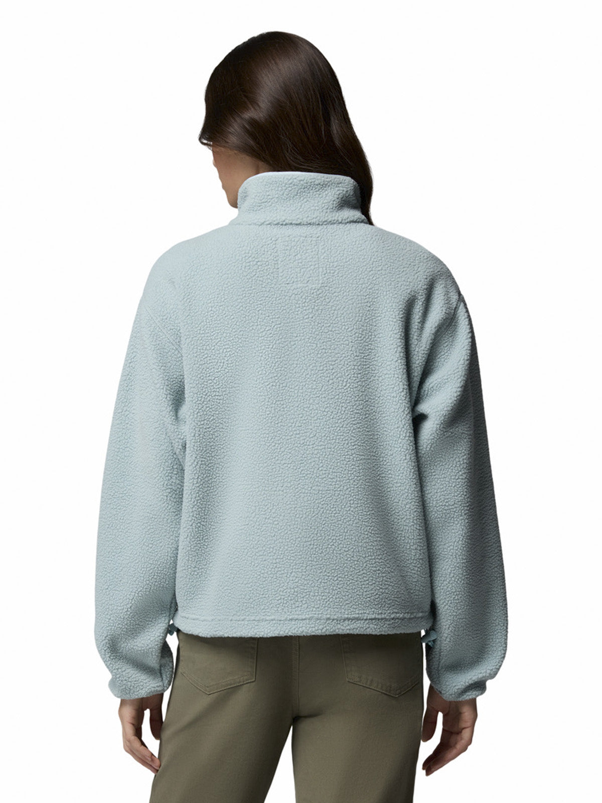 Polar Mujer Helvetia II Cropped Half Snap Azul Columbia