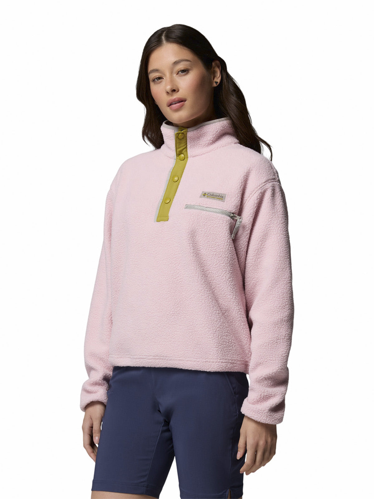 Polar Mujer Helvetia II Cropped Rosado Columbia