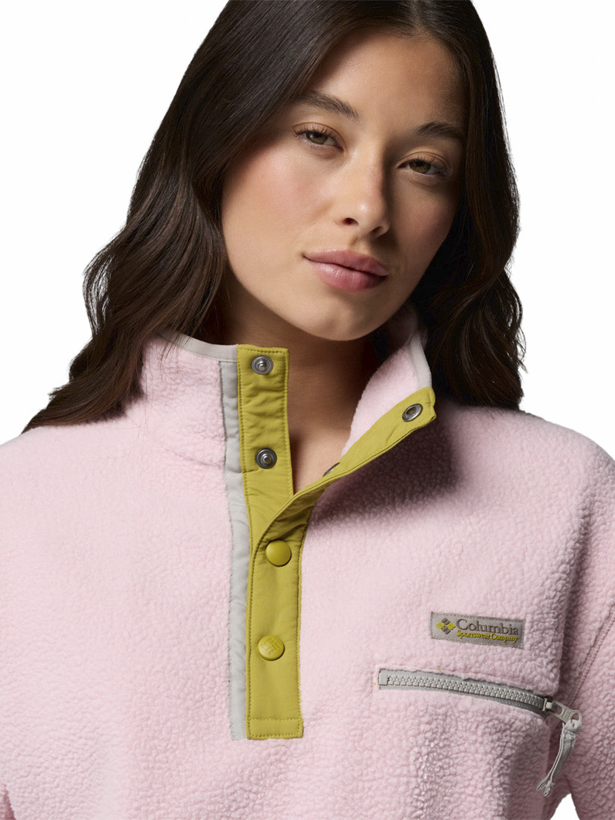Polar Mujer Helvetia II Cropped Rosado Columbia
