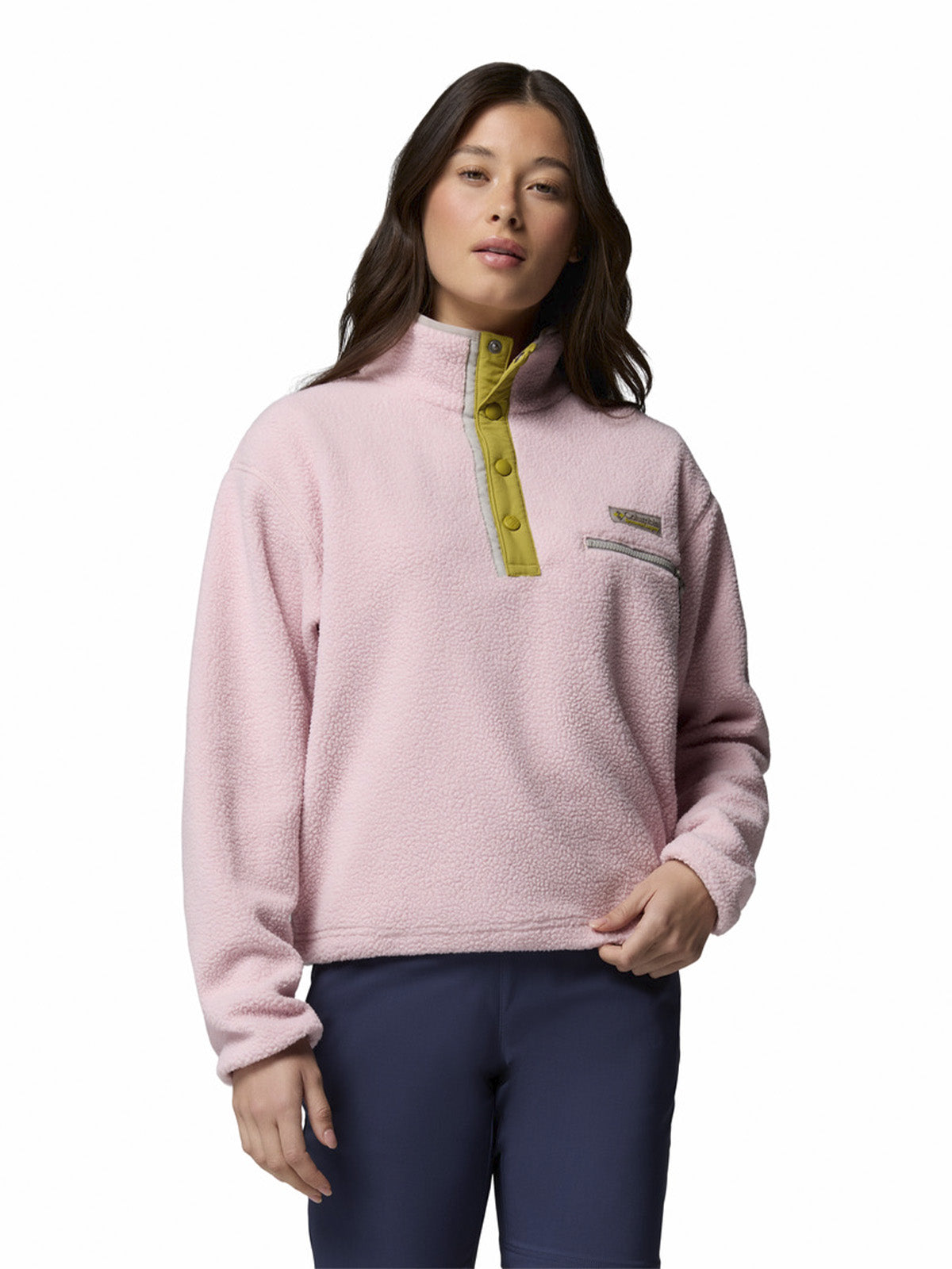 Polar Mujer Helvetia II Cropped Rosado Columbia