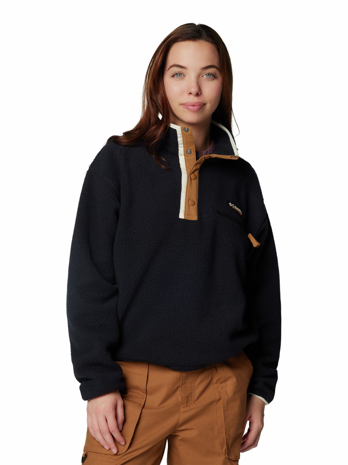 Polar Mujer Helvetia II Cropped Negro Columbia