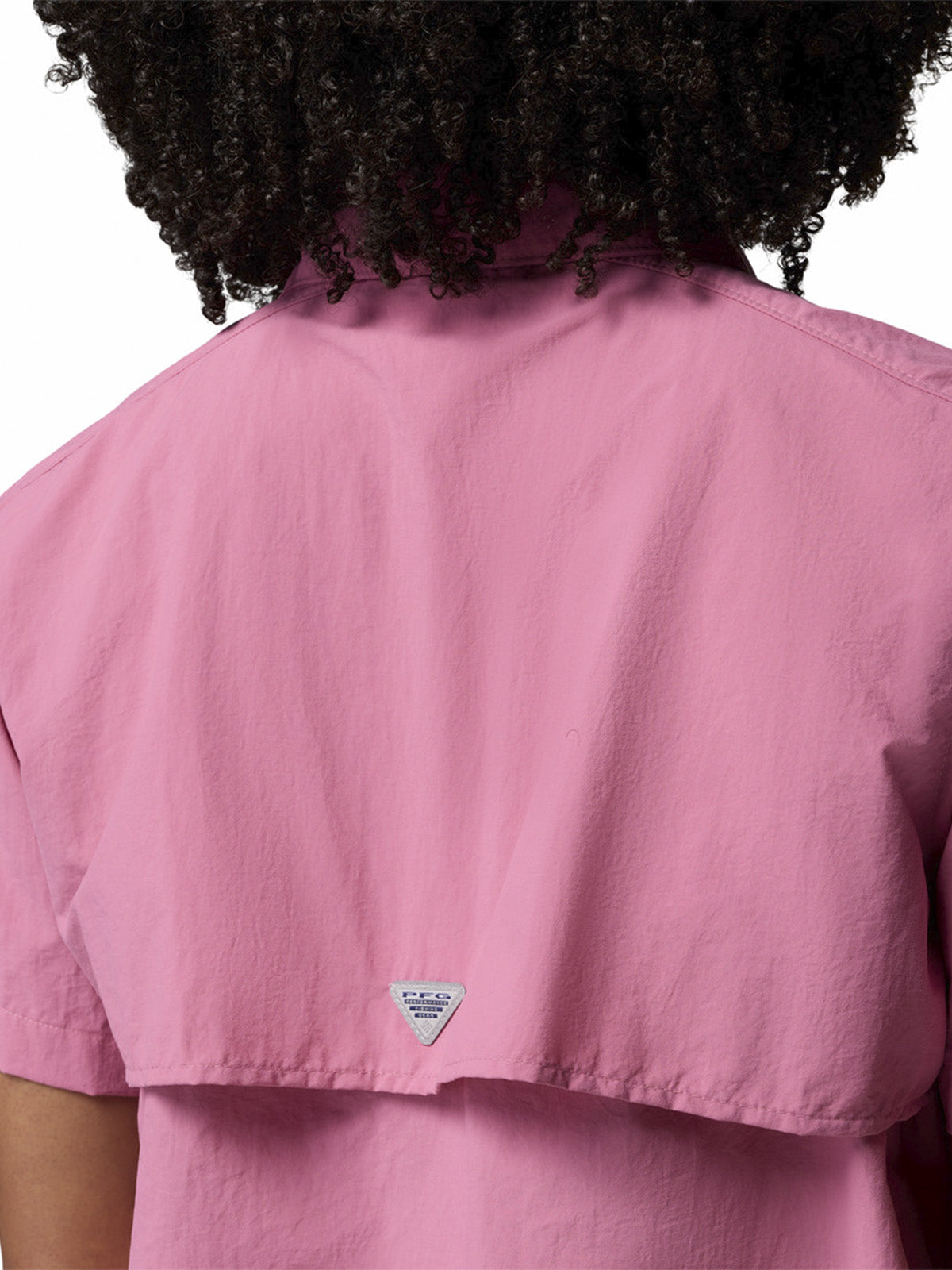 Camisa Manga Corta Mujer Bahama II Rosado Columbia