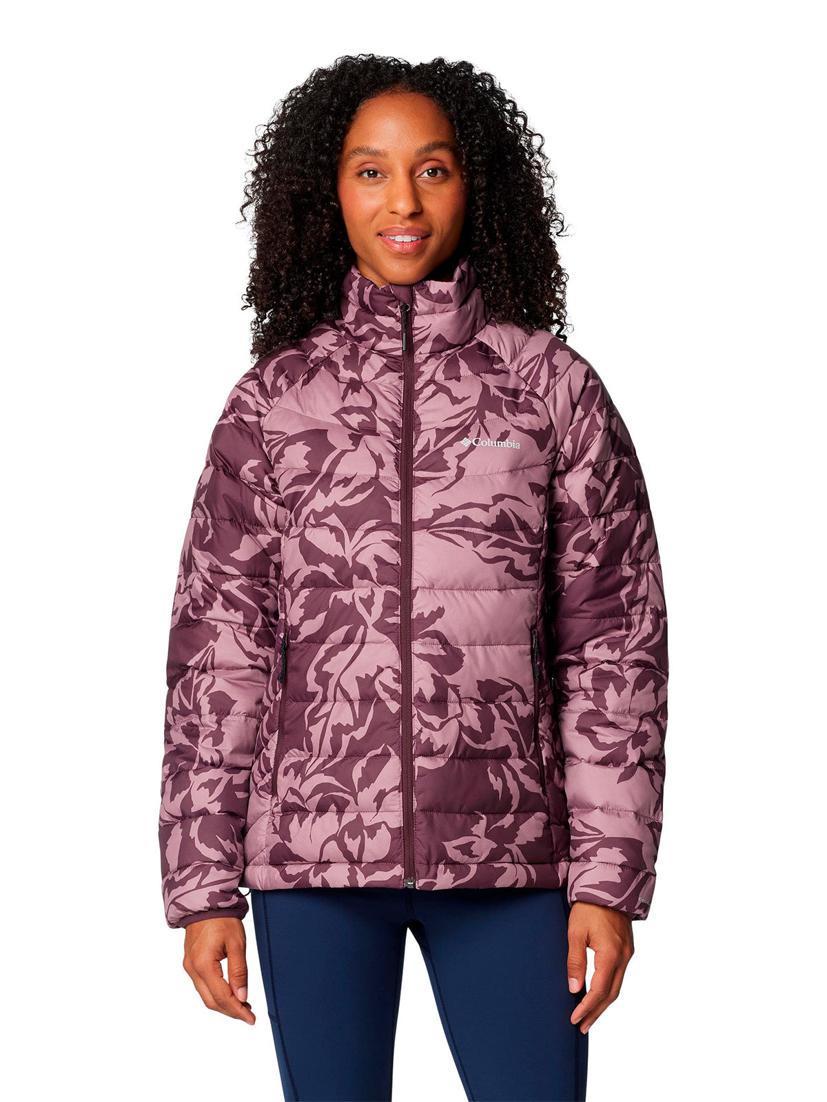 Parka Mujer Powder Lite II Morado Columbia