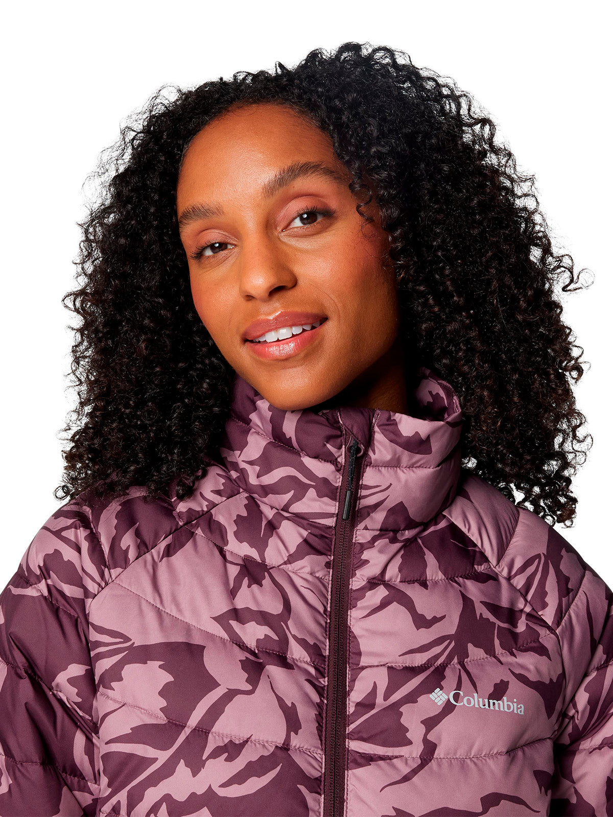 Parka Mujer Powder Lite II Morado Columbia