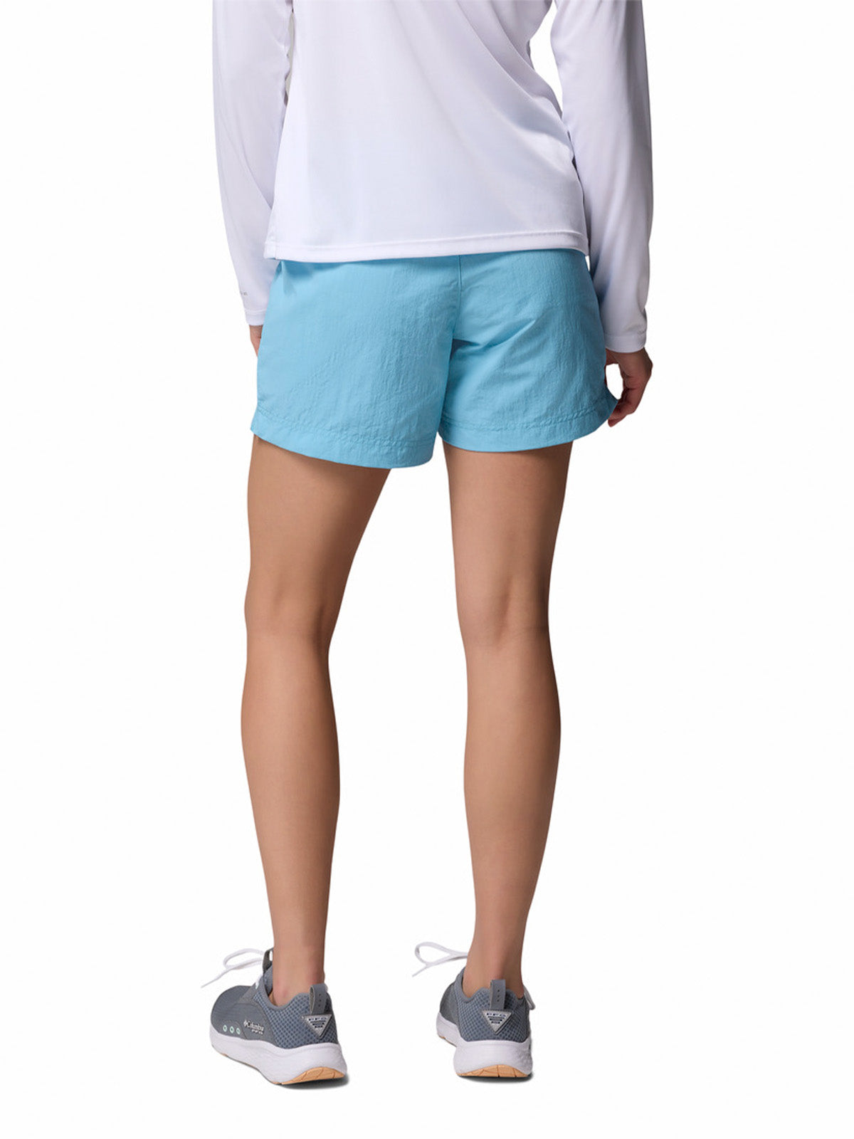 Short Mujer Impermeable Backcast II Azul Columbia