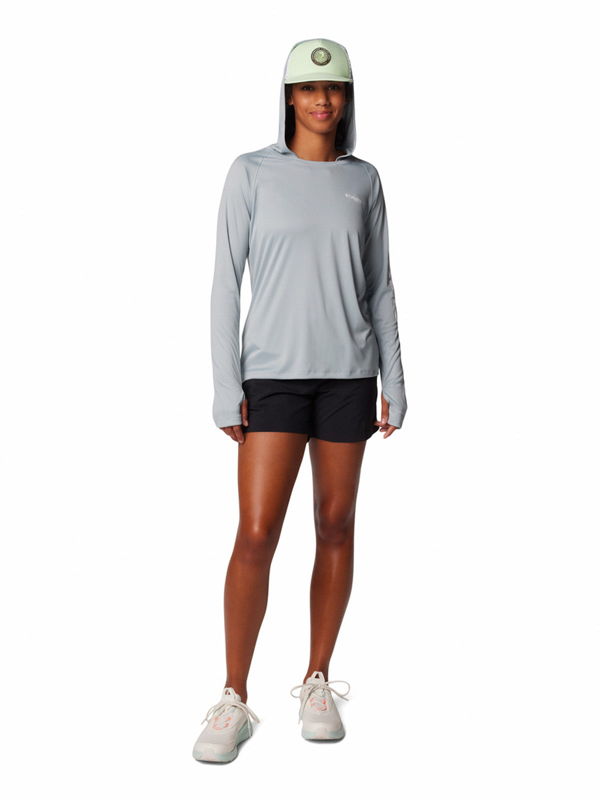 Short Mujer Ipermeable Backcast II Negro Columbia