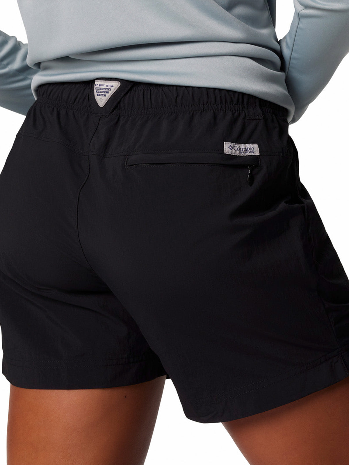 Short Mujer Ipermeable Backcast II Negro Columbia