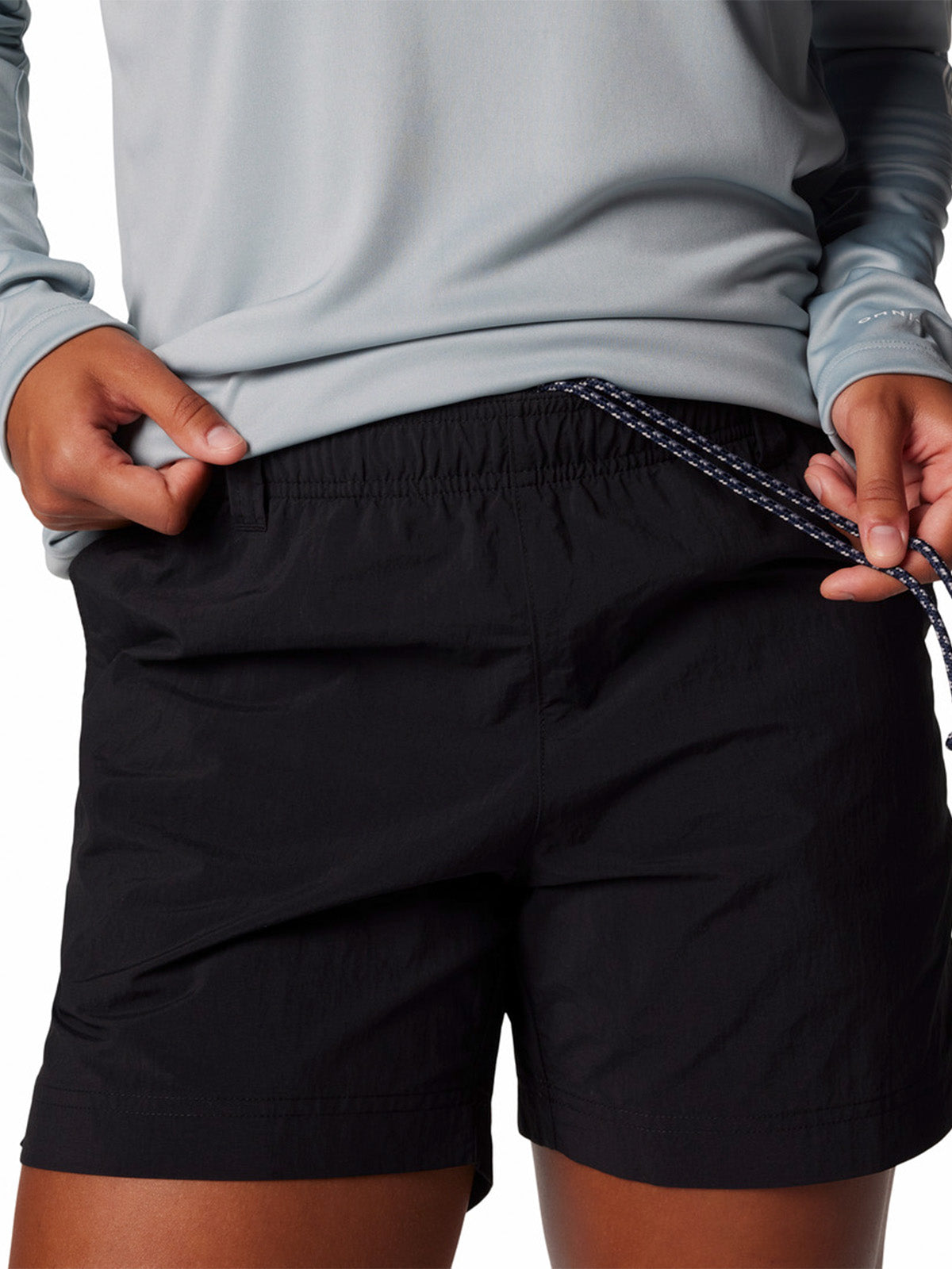 Short Mujer Ipermeable Backcast II Negro Columbia