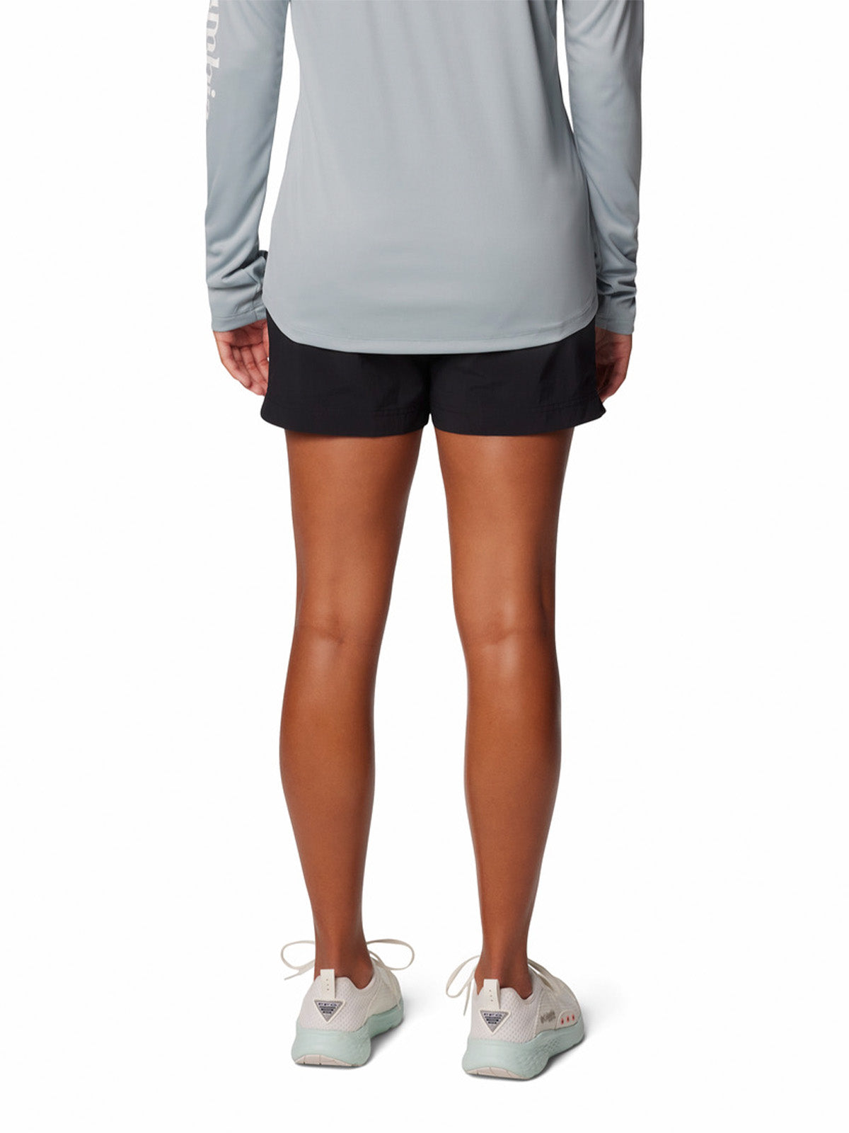 Short Mujer Ipermeable Backcast II Negro Columbia