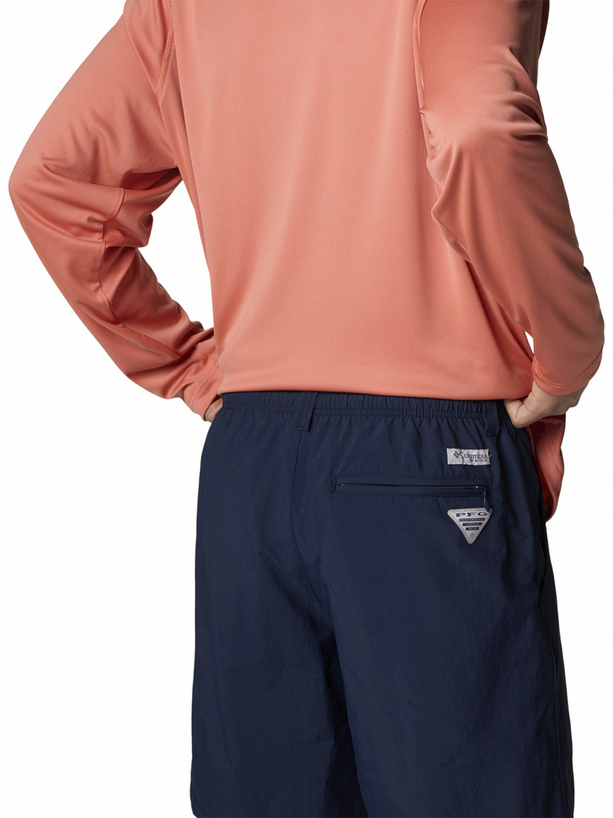 Short Hombre Backcast Water Azul Columbia