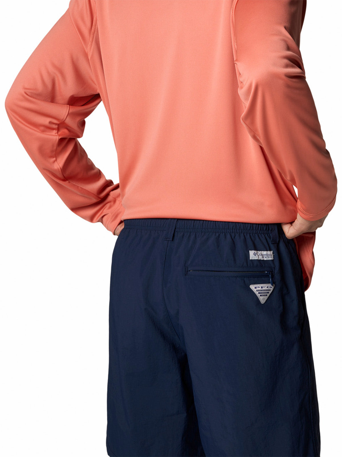 Short Hombre Backcast Water Azul Columbia